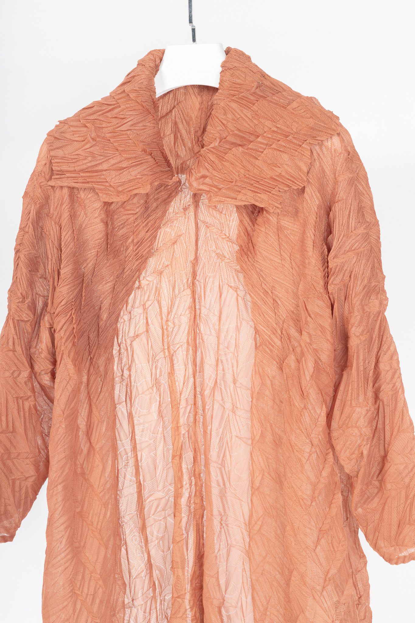 Issey Miyake Issey Miyake Fete Architectual Perforated-Face Jacket Size L / US 10 / IT 46 - 3 Thumbnail