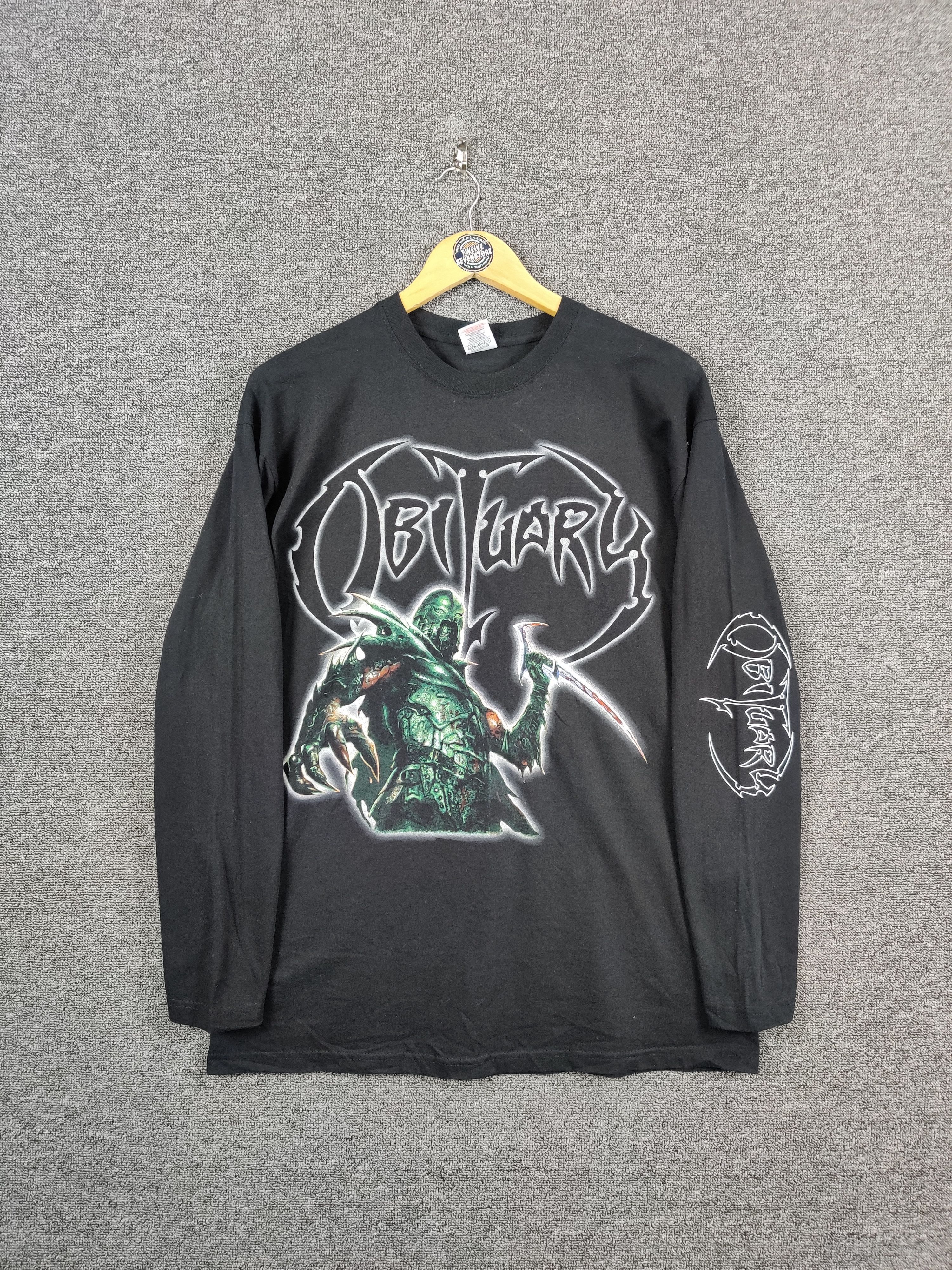 Band Tees Vintage Obituary Evil Ways Long Sleeve Band Tee Tshirt Size US L / EU 52-54 / 3 - 1 Thumbnail