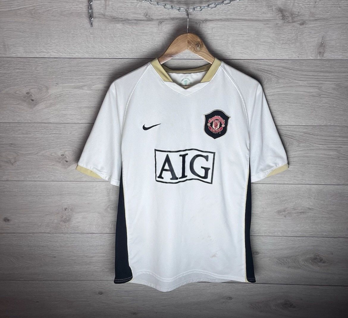 Nike Vintage football t-shirt Nike Manchester United #21 Stuggy Size US XL / EU 56 / 4 - 2 Thumbnail