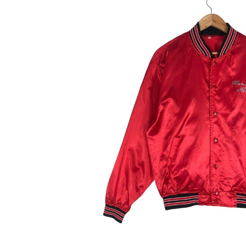 Vintage Vintage Narita Satin Varsity Jacket Size US M / EU 48-50 / 2 - 3 Thumbnail