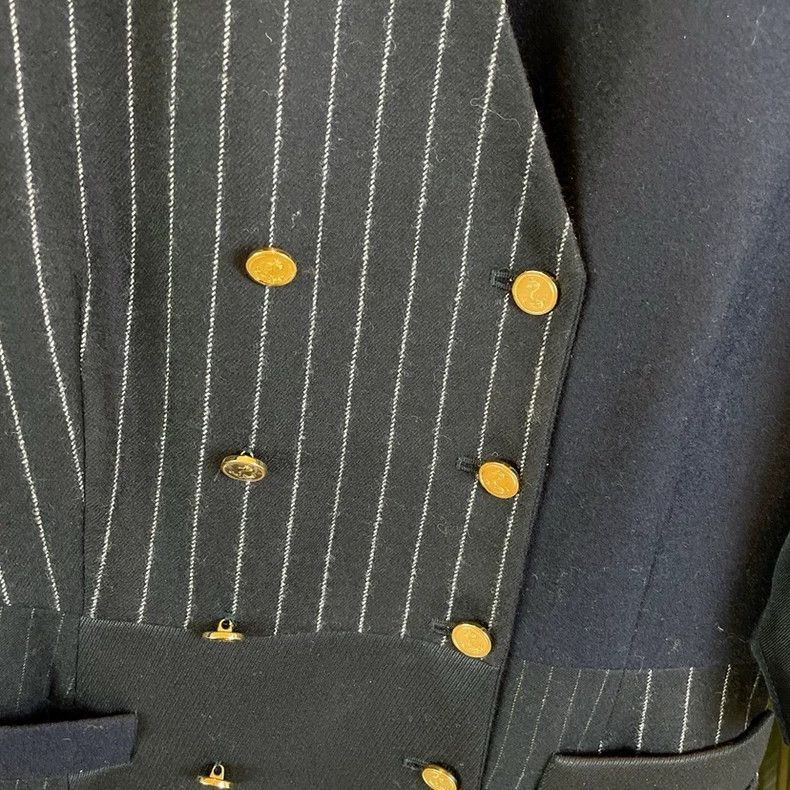 Thom Browne Thom Browne Blue striped dress Size S / US 4 / IT 40 - 4 Thumbnail