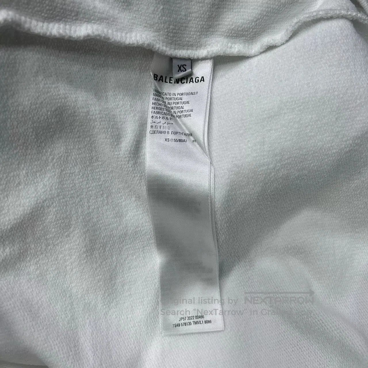 Balenciaga balenciaga x wfp hoodie white size xs. Size US XS / EU 42 / 0 - 6 Thumbnail