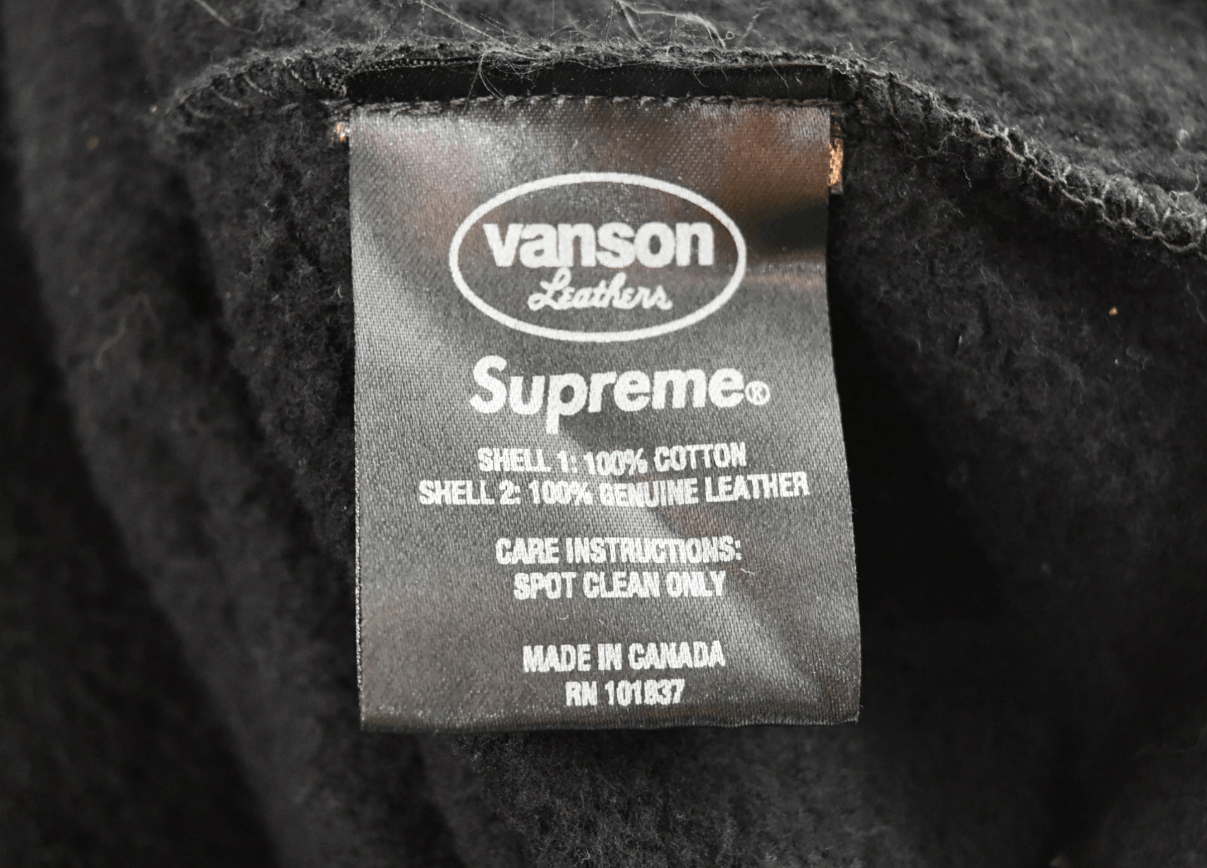 Supreme Supreme Vanson Spider Web Zip Up Hooded Sweatshirt Size US XL / EU 56 / 4 - 6 Thumbnail