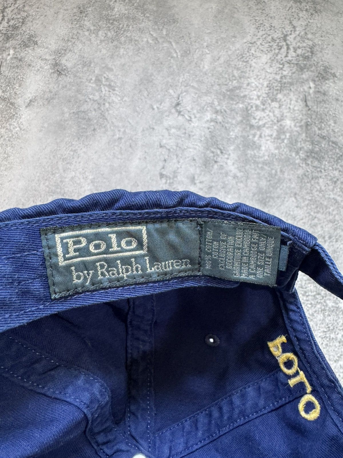 Polo Ralph Lauren × Vintage Vintage Cap Polo Ralph Lauren Centre Ligo Size ONE SIZE - 9 Thumbnail