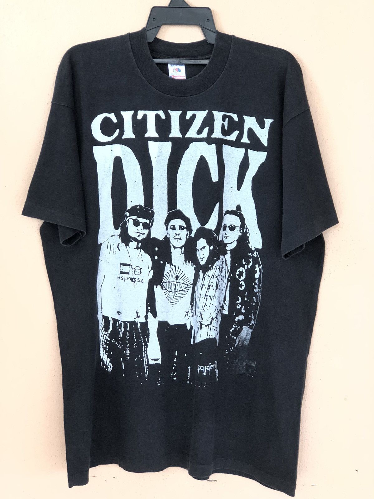 Band Tees Vintage 90s CITIZEN DICK Grunge Movie The Singles Size US XL / EU 56 / 4 - 1 Thumbnail