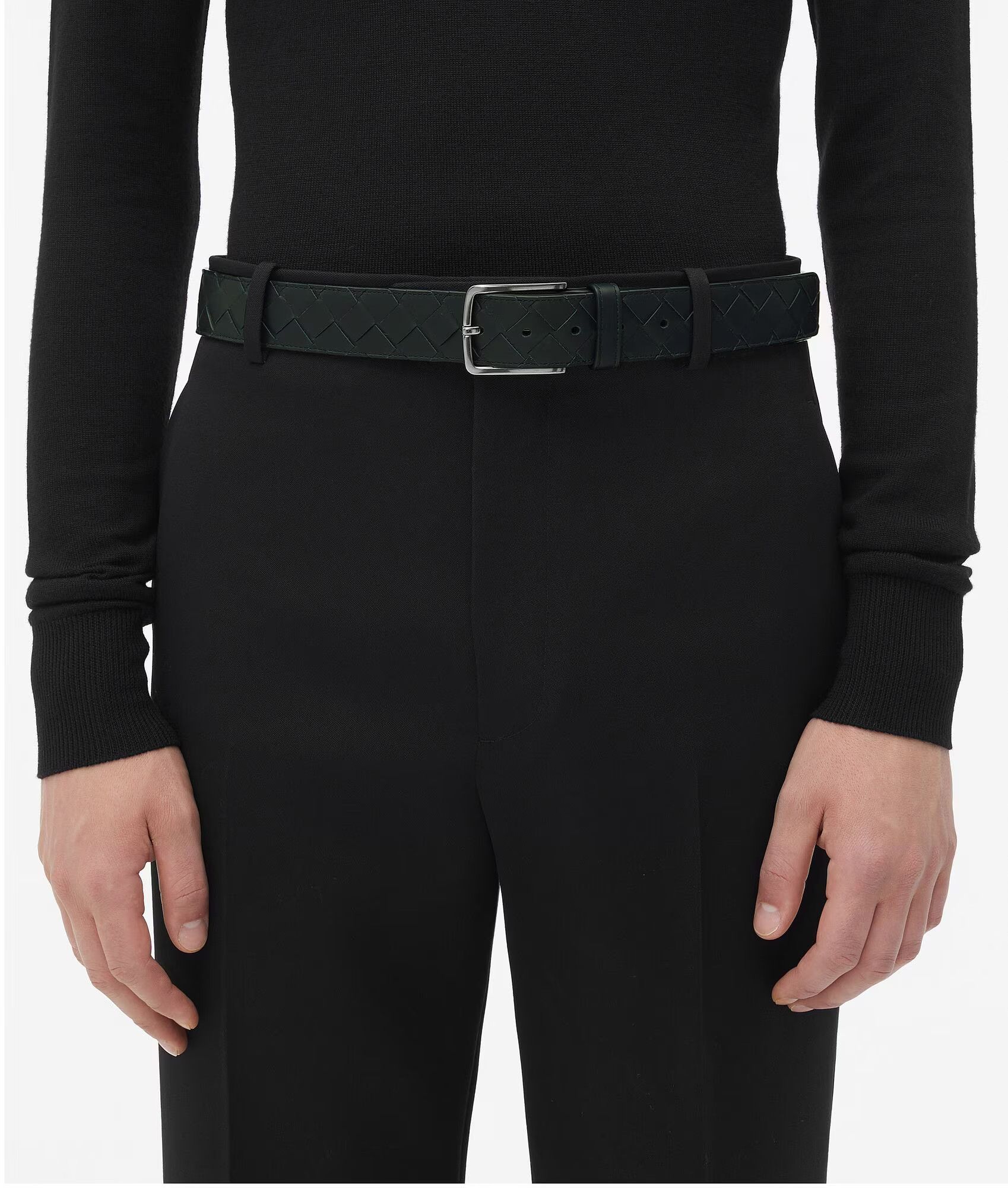 Bottega Veneta o1bcso1str0824 Size : 85 / Extra Long Intrecciato Belt Size 32 - 5 Thumbnail