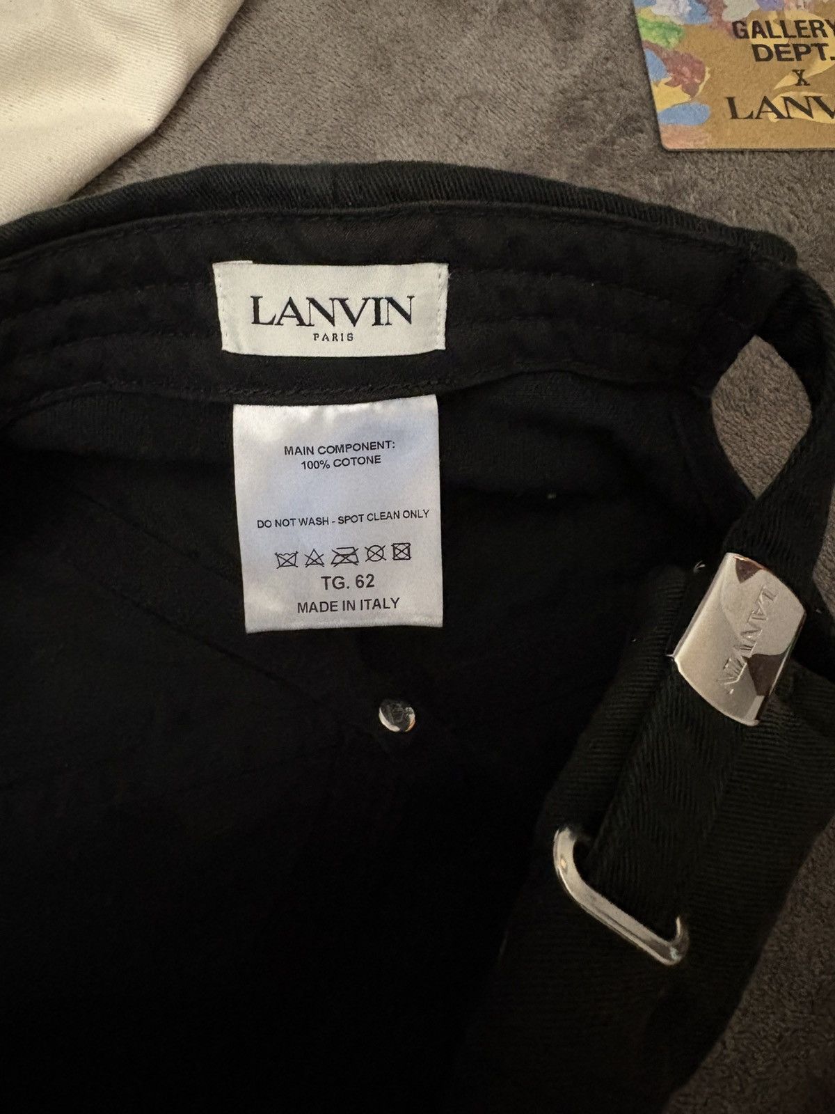 Gallery Dept. × Lanvin Lanvin x Gallery dept cap Size ONE SIZE - 3 Thumbnail