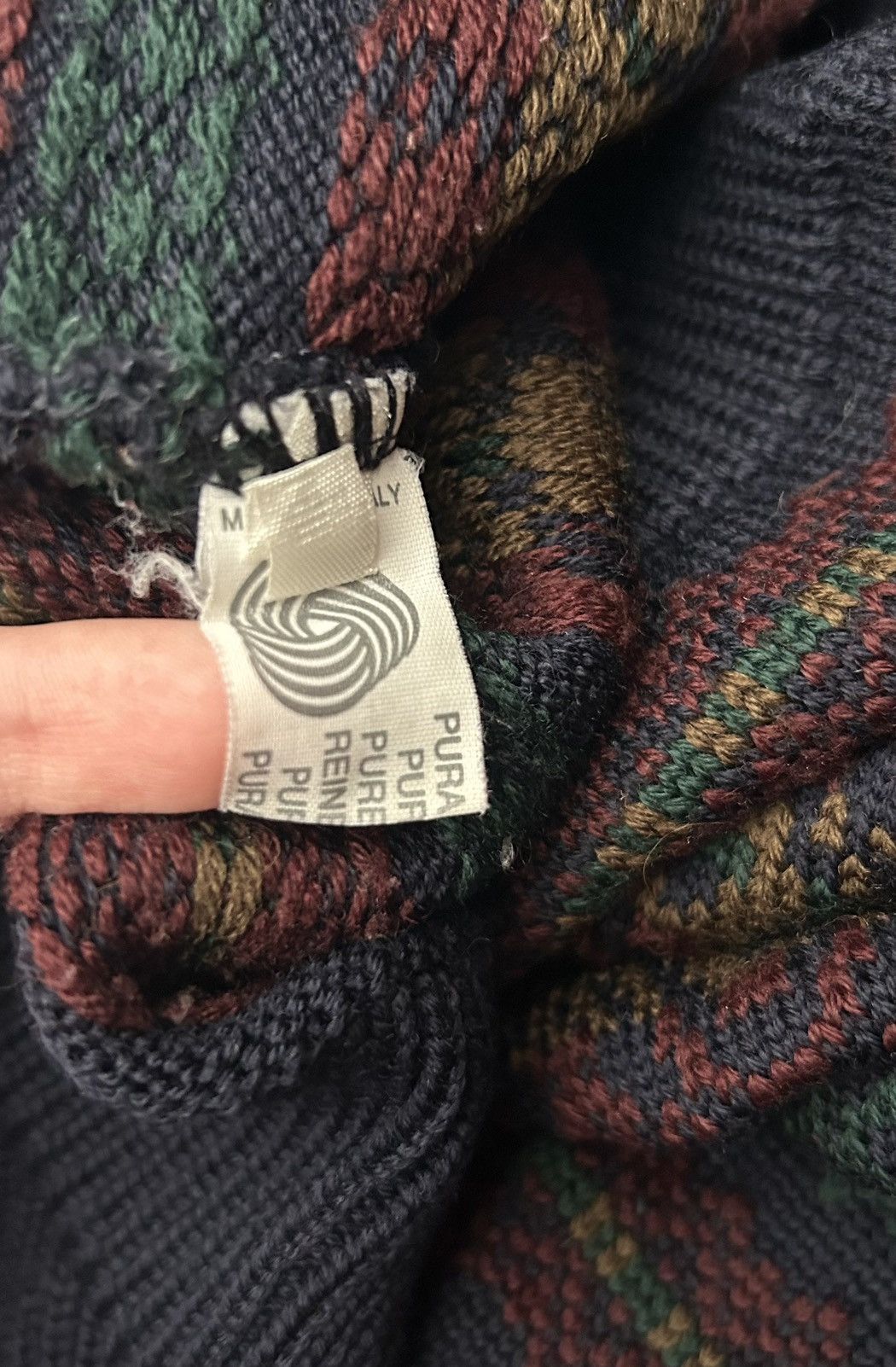 Paul & Shark × Vintage Vintage Paul & Shark Yachting Fair Isle Wool Knit Sweater Size US XL / EU 56 / 4 - 9 Thumbnail