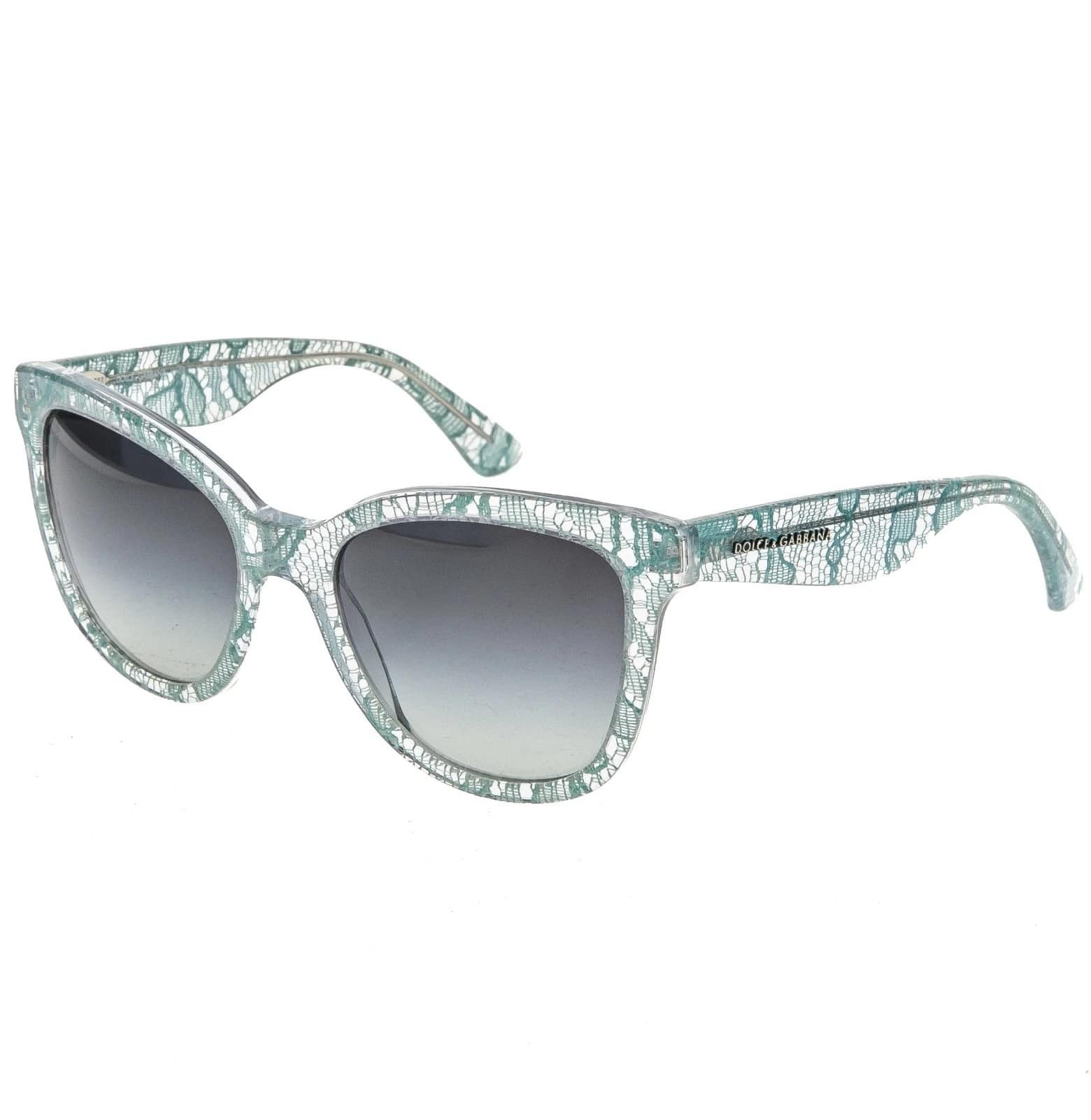 Dolce & Gabbana Dolce & Gabbana DG4190 4190 Blue LACE Fashion Sunglass Size ONE SIZE - 9 Thumbnail