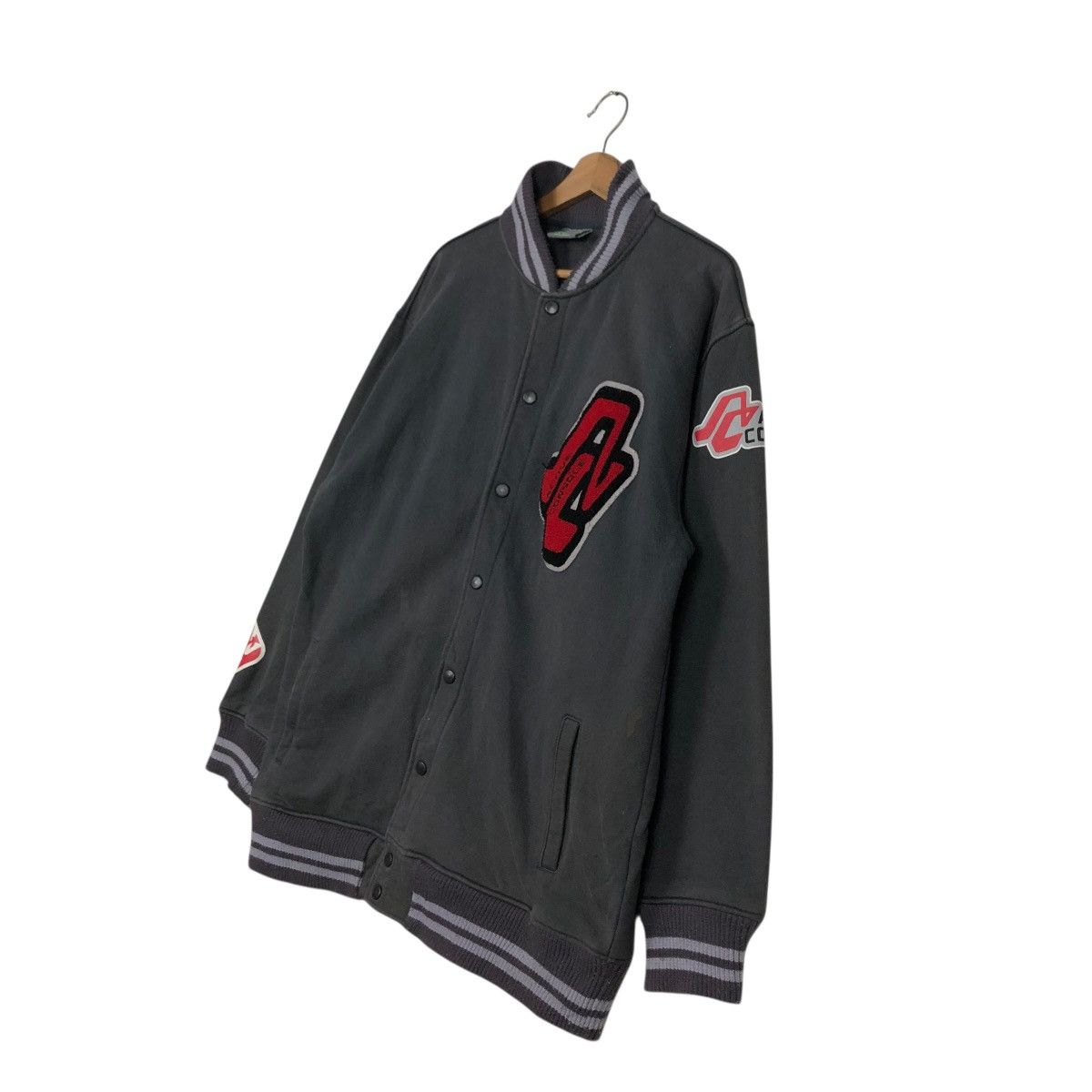 Japanese Brand 🔥VINTAGE VARSITY BOMBER JACKET ACTIVE CONSOLE ISSEY MIYAKE Size US XL / EU 56 / 4 - 4 Thumbnail