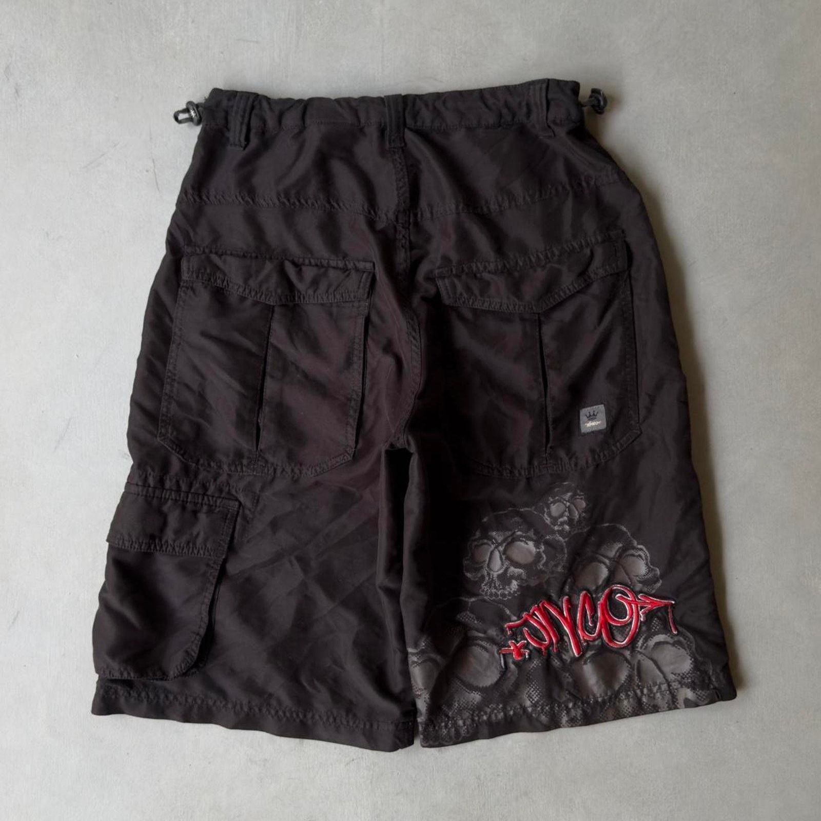 JNCO Vintage JNCO Nylon Cargo Shorts Baggy Wide Leg Skater Y2K Size US 30 / EU 46 - 1 Thumbnail