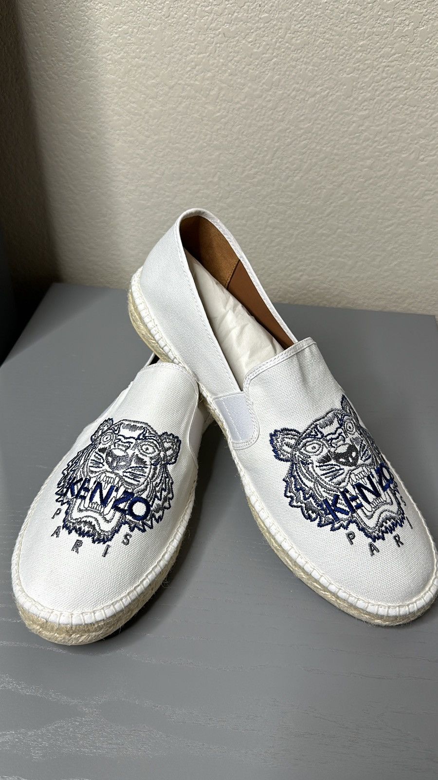 Kenzo espadrilles grey online