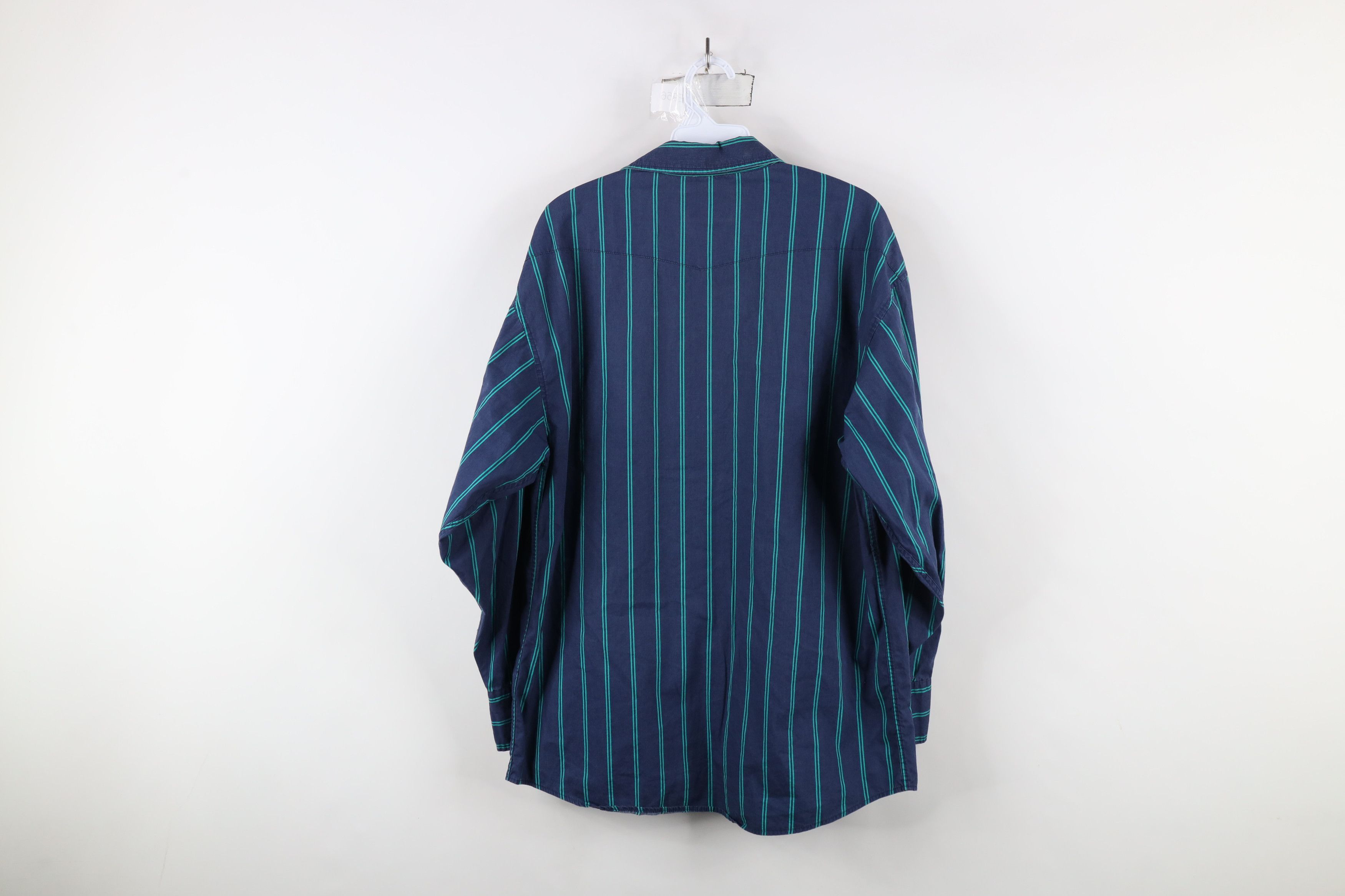 Vintage Vintage 90s Rockabilly Western Rodeo Snap Button Shirt Size US M / EU 48-50 / 2 - 8 Thumbnail