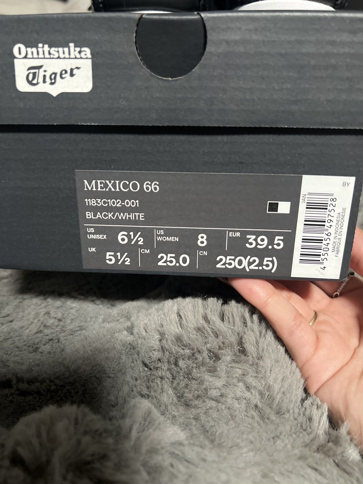 Onitsuka Tiger Onitsuka Tiger Mexico 66 ‘Black White’ Size US 6.5 / EU 39-40 - 5 Thumbnail