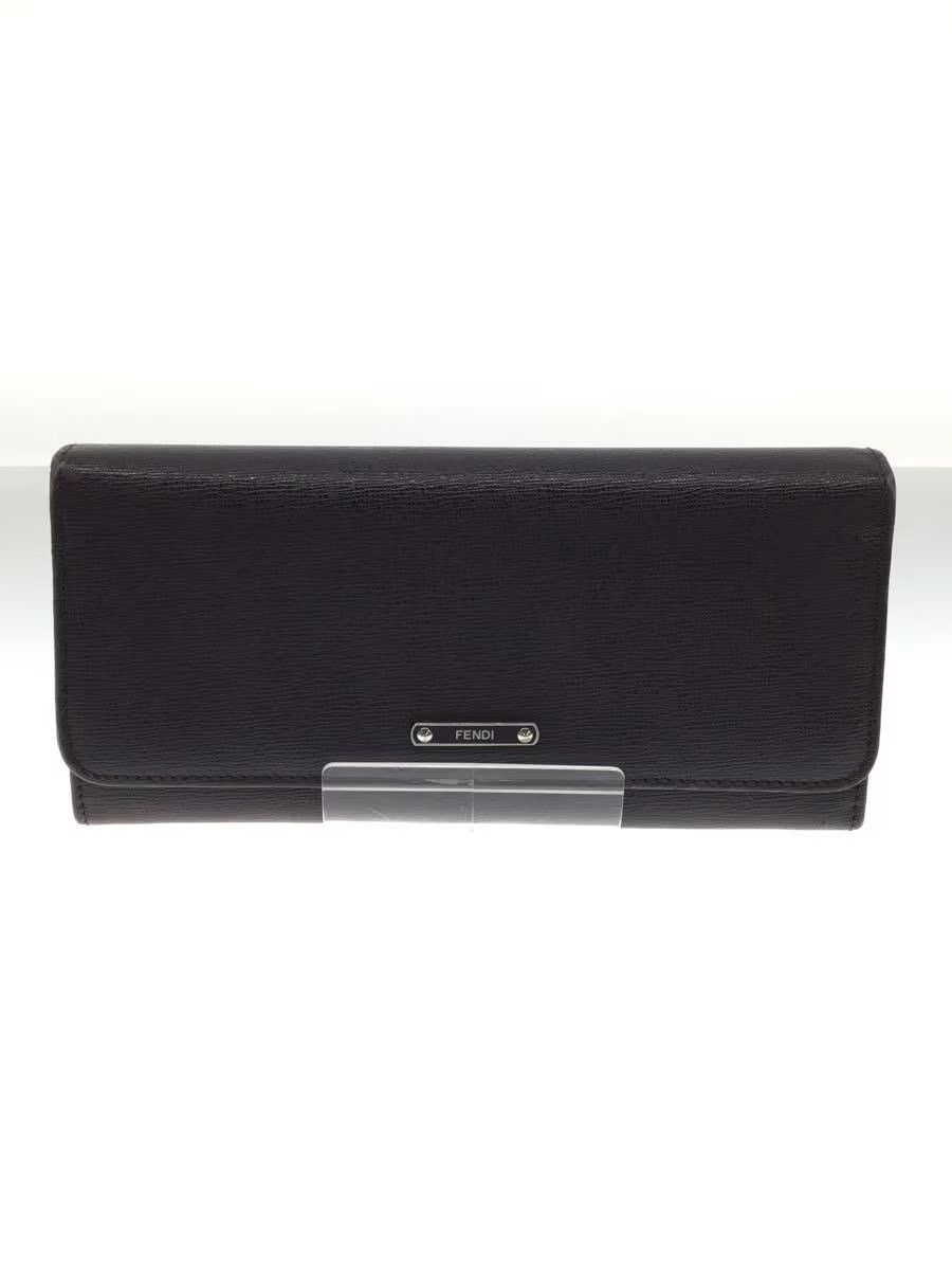 Fendi Fendi Leather Long Wallet Purple Size ONE SIZE - 1 Thumbnail