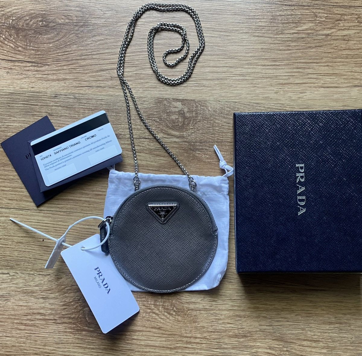 Prada Prada Mini Saffiano Crossbody Bag Size ONE SIZE - 1 Thumbnail