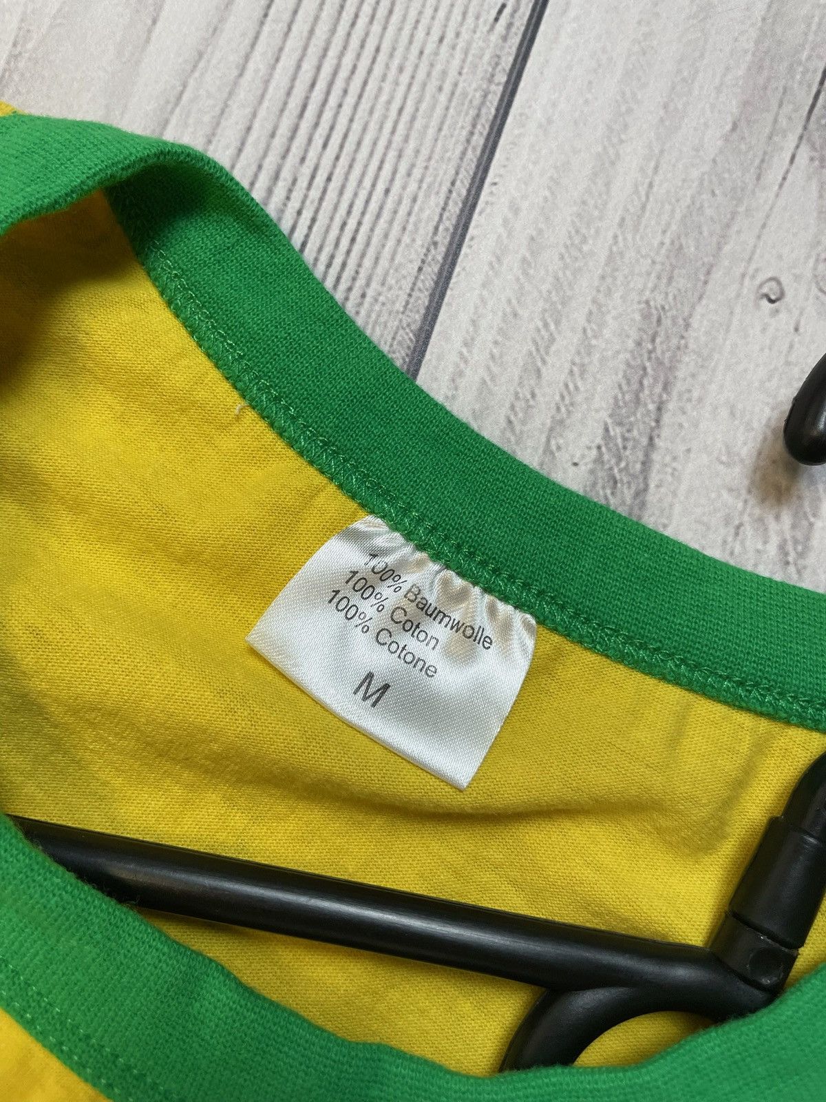 Vintage Brazil soccer tee big logo size M Brasil Size US M / EU 48-50 / 2 - 5 Thumbnail