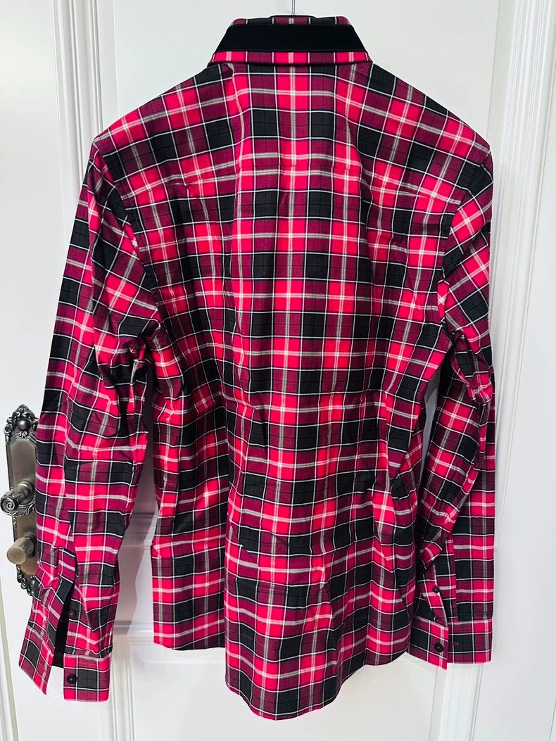 Givenchy Givenchy Red and black checked shirt, size 38 Size US M / EU 48-50 / 2 - 2 Thumbnail
