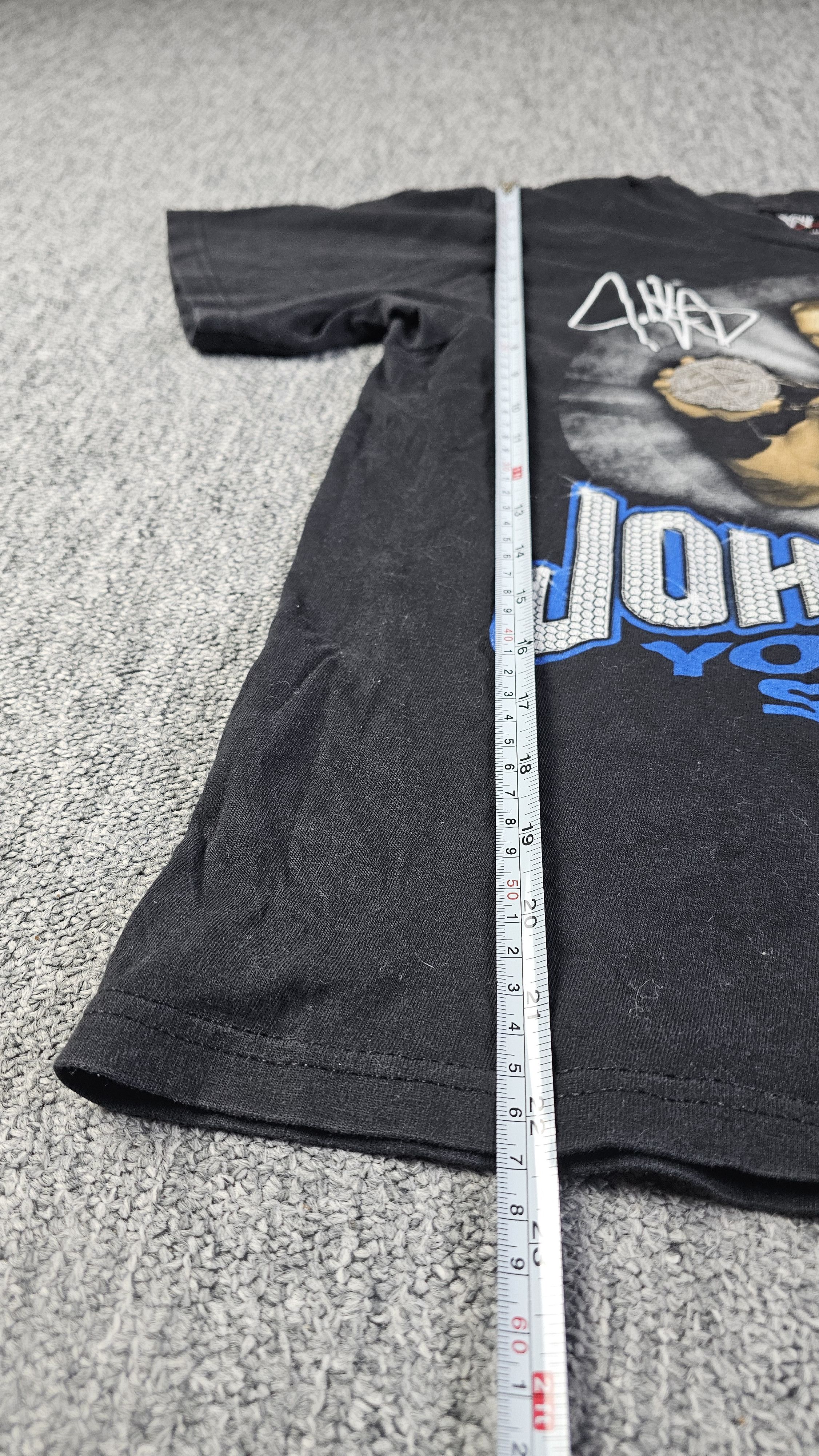 WWE Vintage WWE John Cena T-Shirt Women M Baby Tee Black Y2K Size M / US 6-8 / IT 42-44 - 10 Thumbnail
