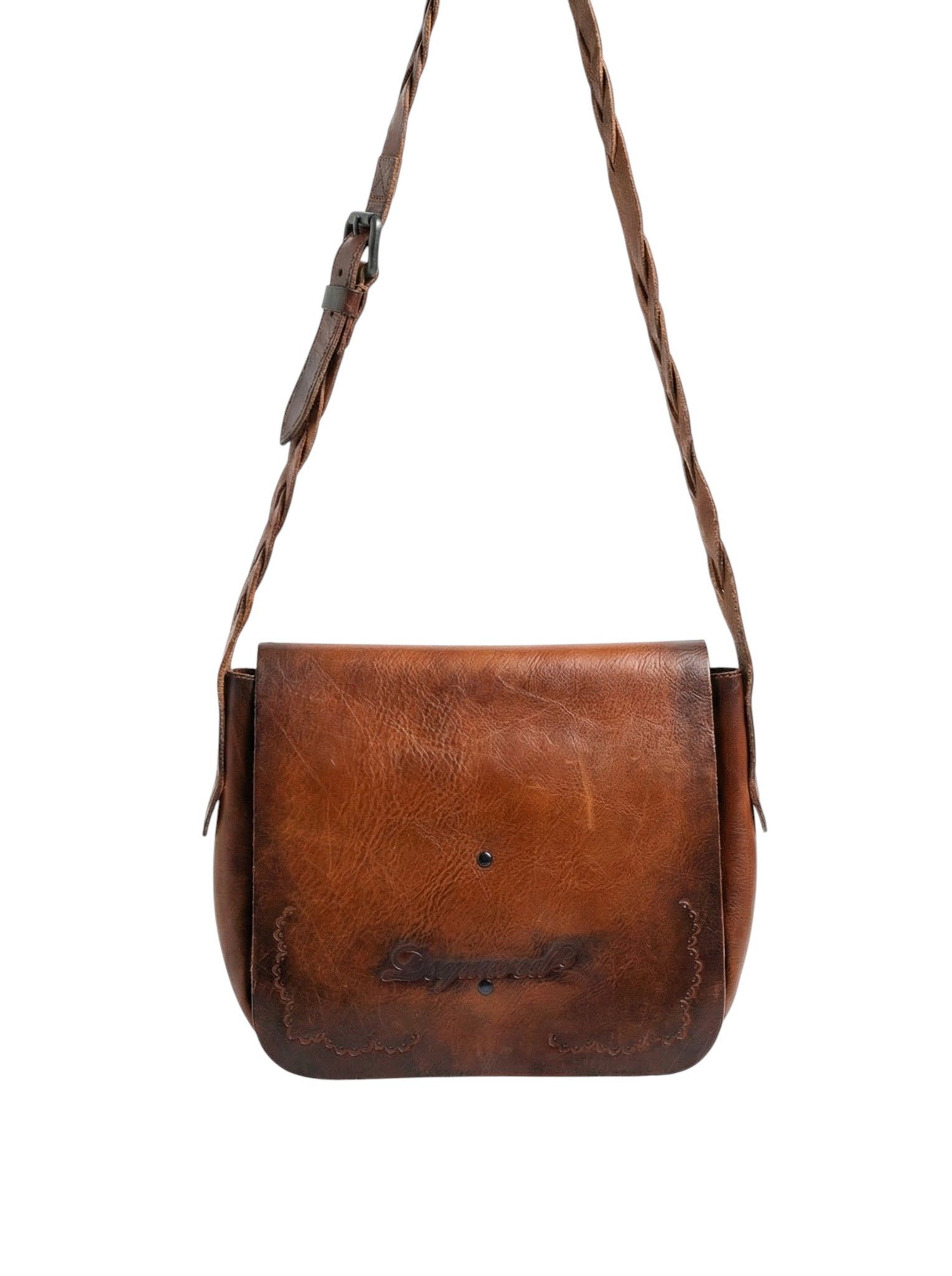 Dsquared2 CALF LEATHER FIELD BAG Size ONE SIZE - 1 Thumbnail