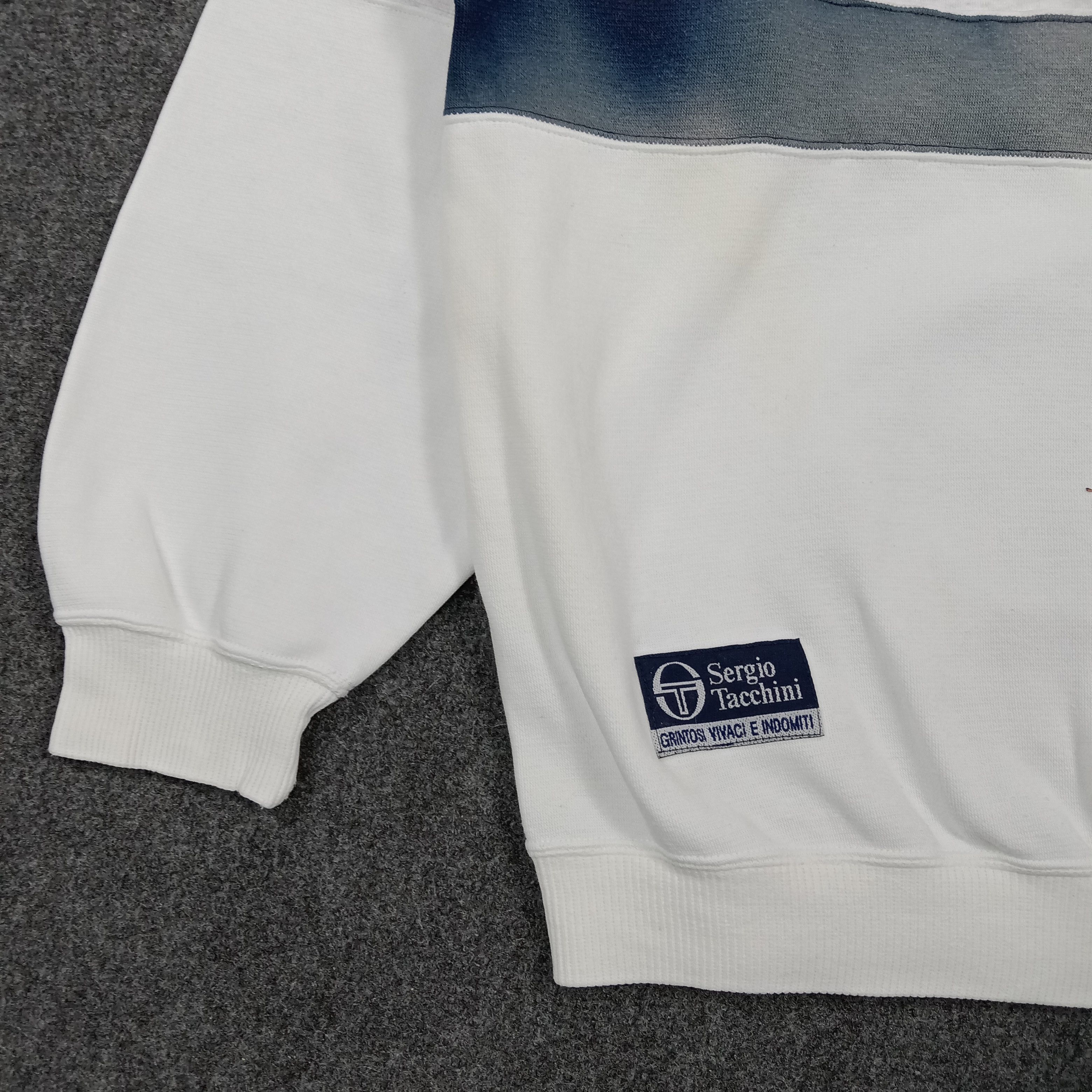 Sergio Tacchini Retro Sergio Tacchini Tennis Sport Sweatshirt C293N18 Size US XL / EU 56 / 4 - 4 Thumbnail