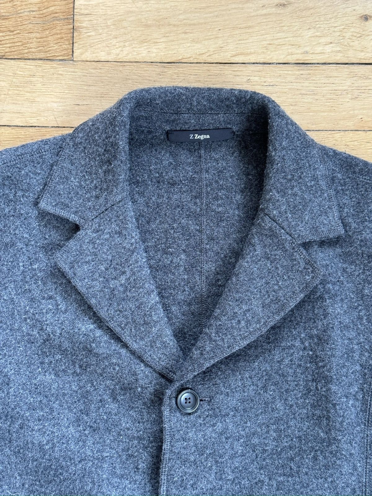 Z Zegna Zegna Business Casual Wool Blazer Size 46R - 3 Thumbnail