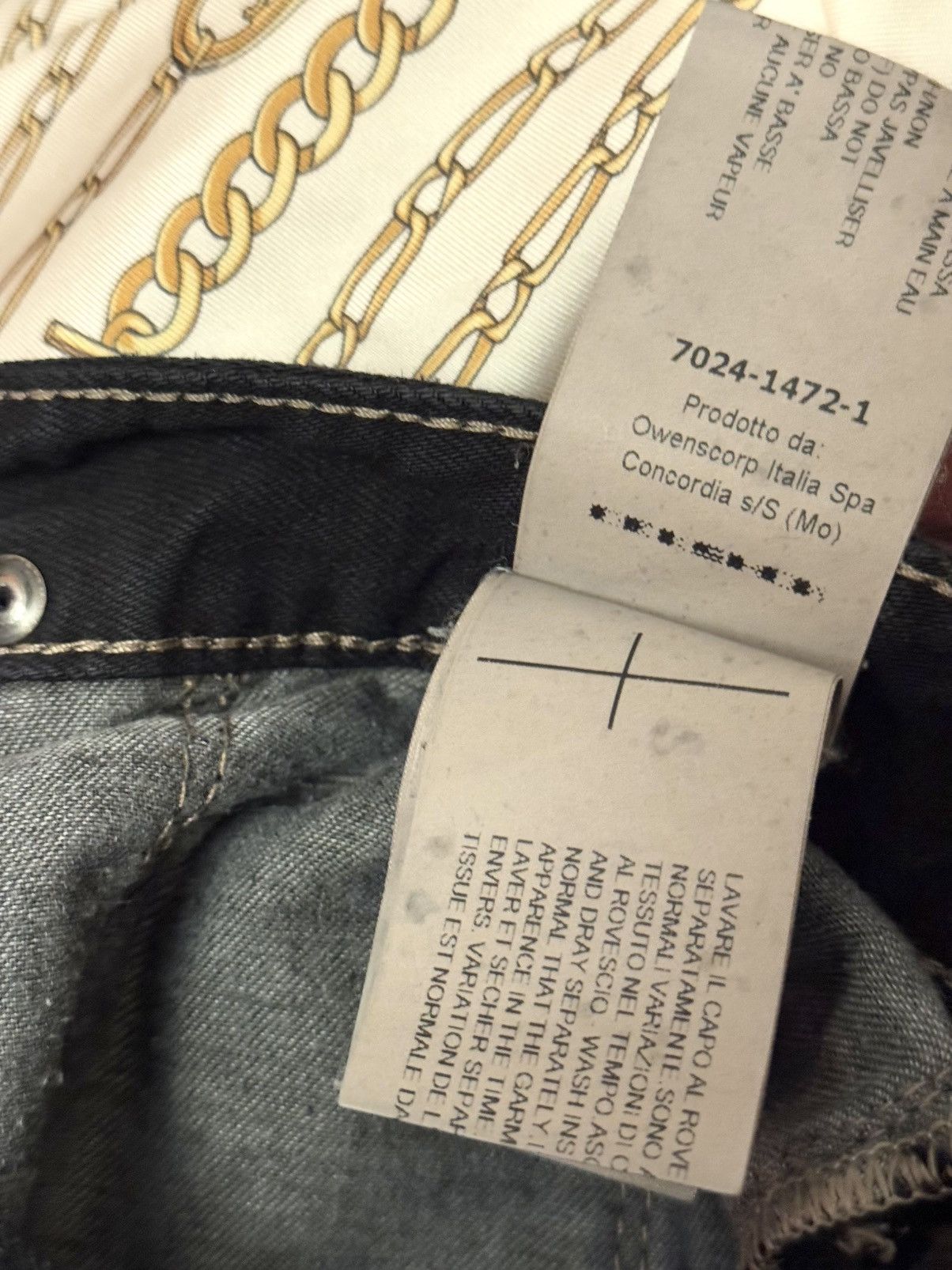 Rick Owens rick owens astair cropped jeans black mat denim 27 Size US 27 - 4 Thumbnail