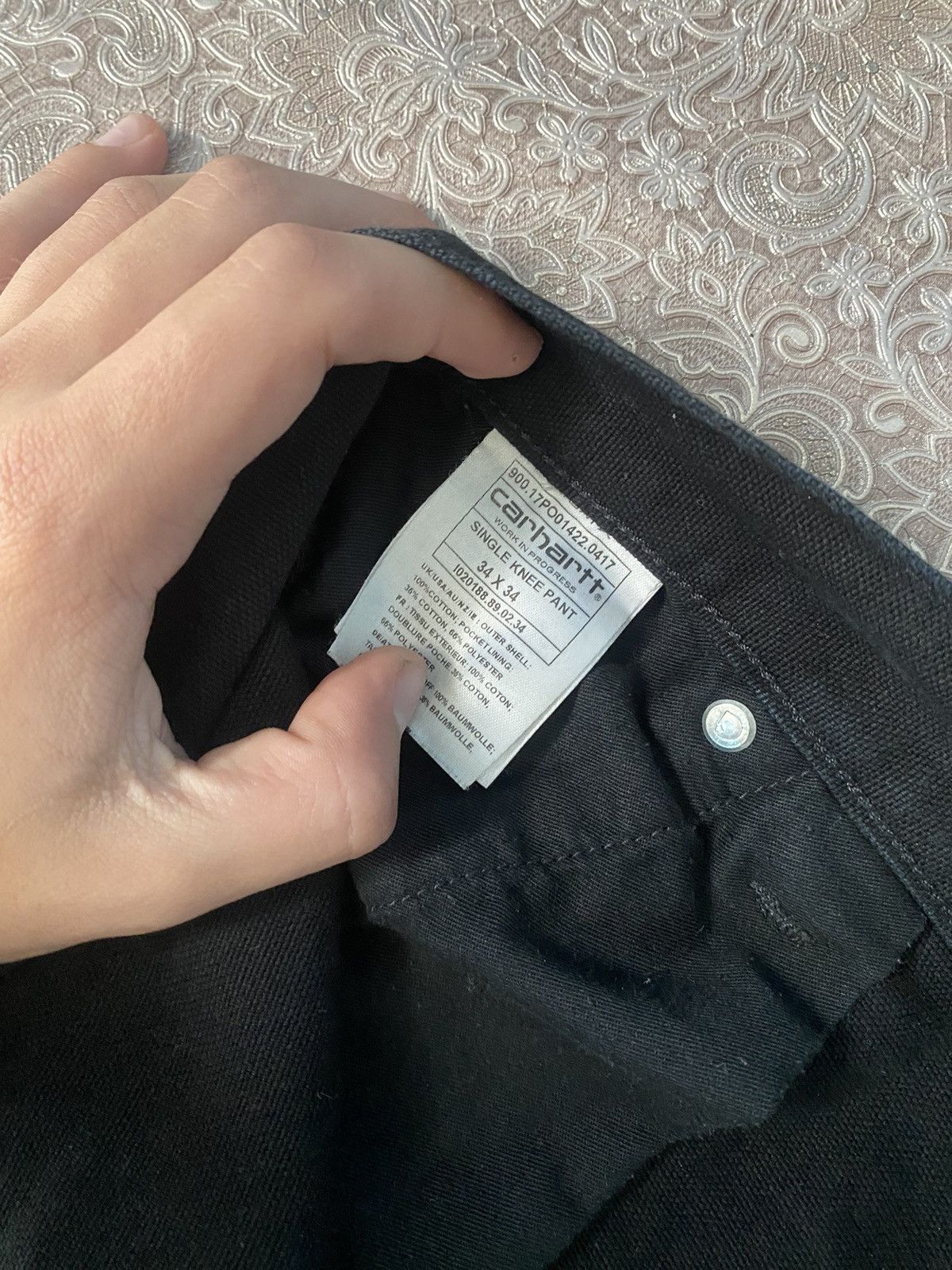 Carhartt × Vintage Carhartt single knee pants Size US 34 / EU 50 - 4 Thumbnail