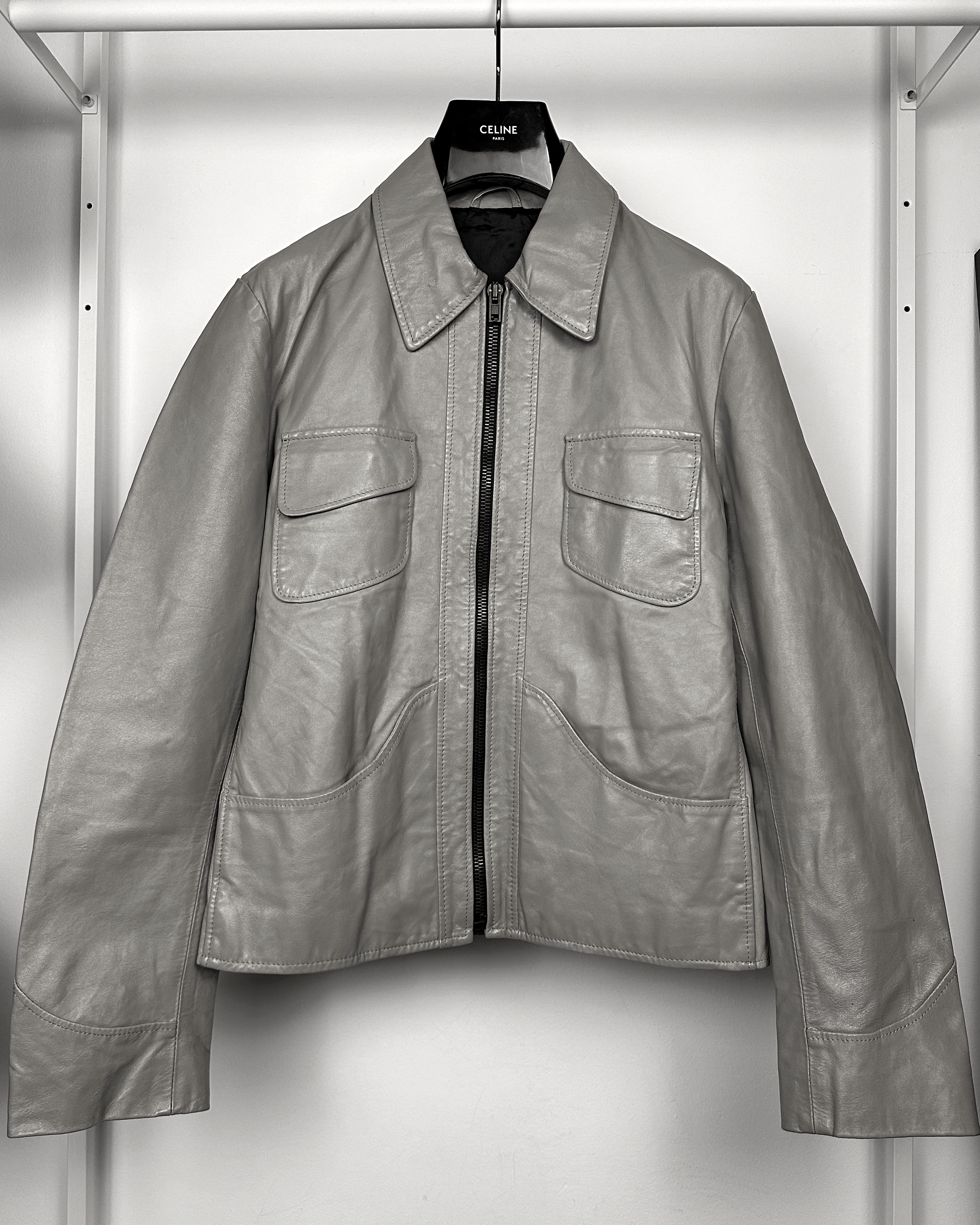 Maison Margiela Maison Margiela Vintage Leather Cropped Rider Jacket Size US L / EU 52-54 / 3 - 3 Thumbnail