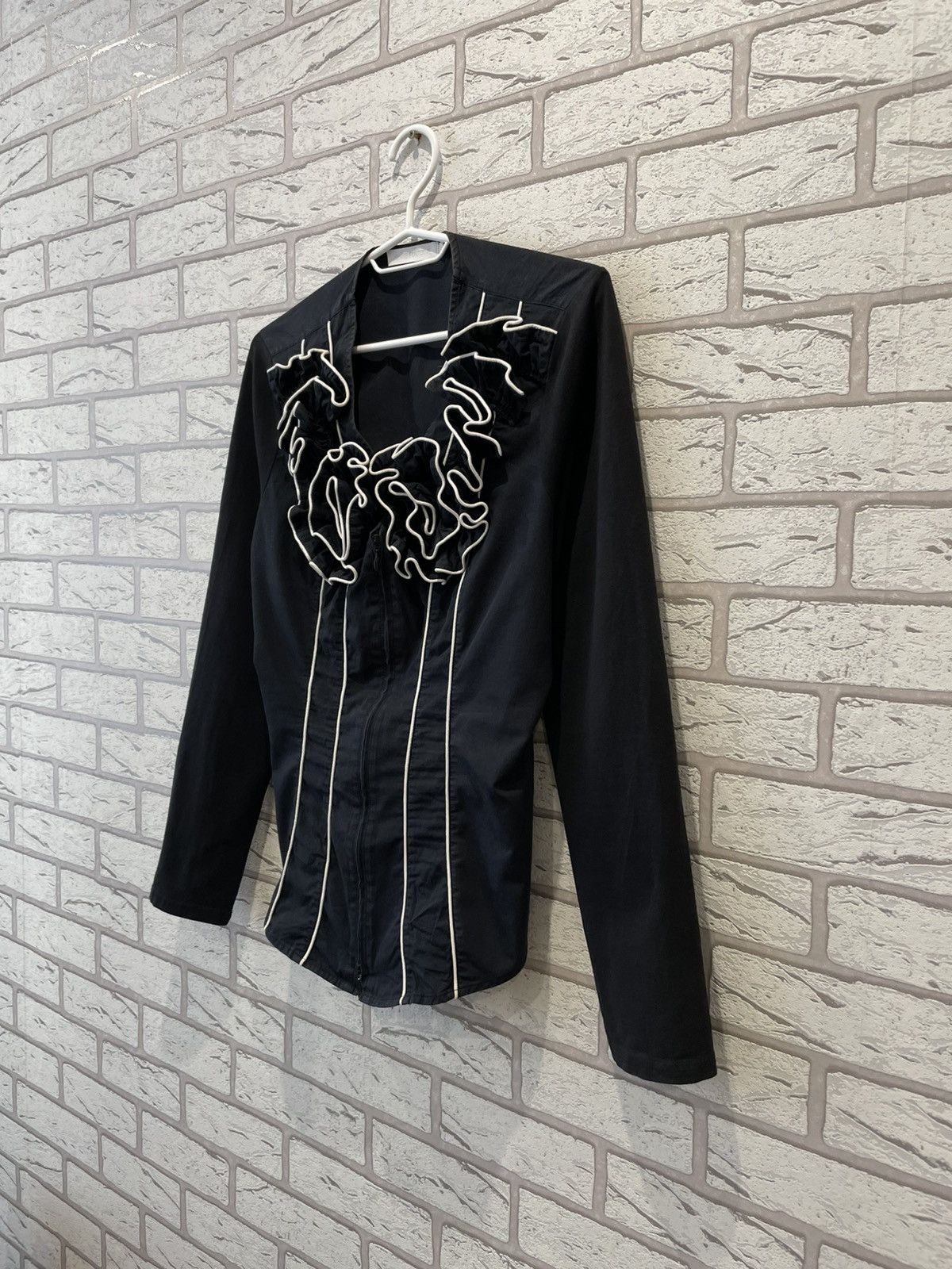 ANNE FONTAINE × Designer ANNE FONTAINE France Cardigan Blouse SZ 42 Size M / US 6-8 / IT 42-44 - 2 Thumbnail
