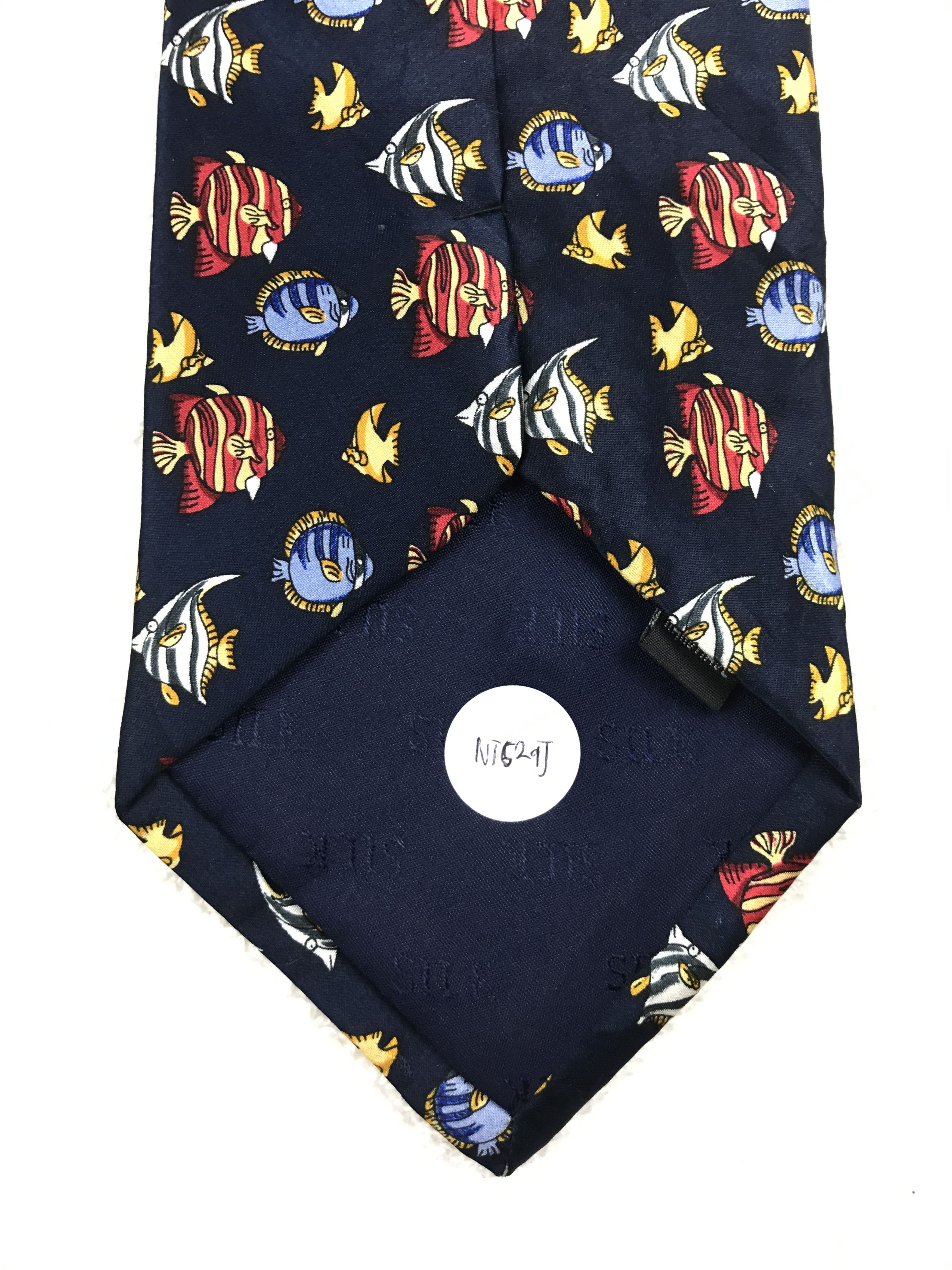 Designer × Hugo Boss × Vintage Vintage Hugo Boss Silk Necktie Size ONE SIZE - 9 Thumbnail