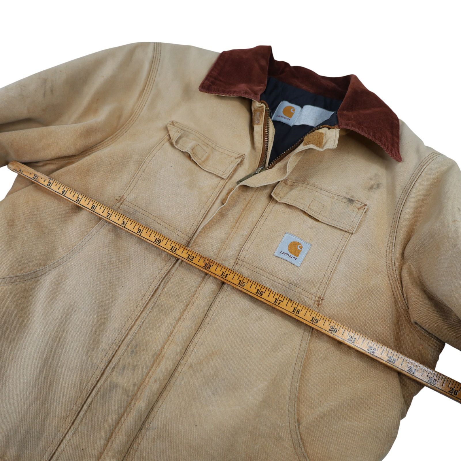 Carhartt Vintage Distressed Carhartt Chore Coat Size US XL / EU 56 / 4 - 9 Thumbnail