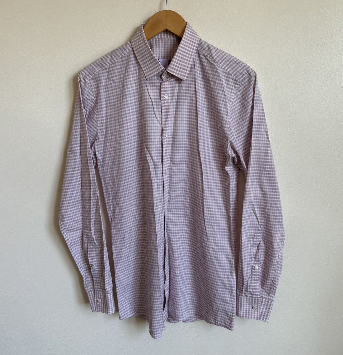 Hugo Hugo Boss Men’s Dress Shirt 15R Pink Size US M / EU 48-50 / 2 - 1 Thumbnail