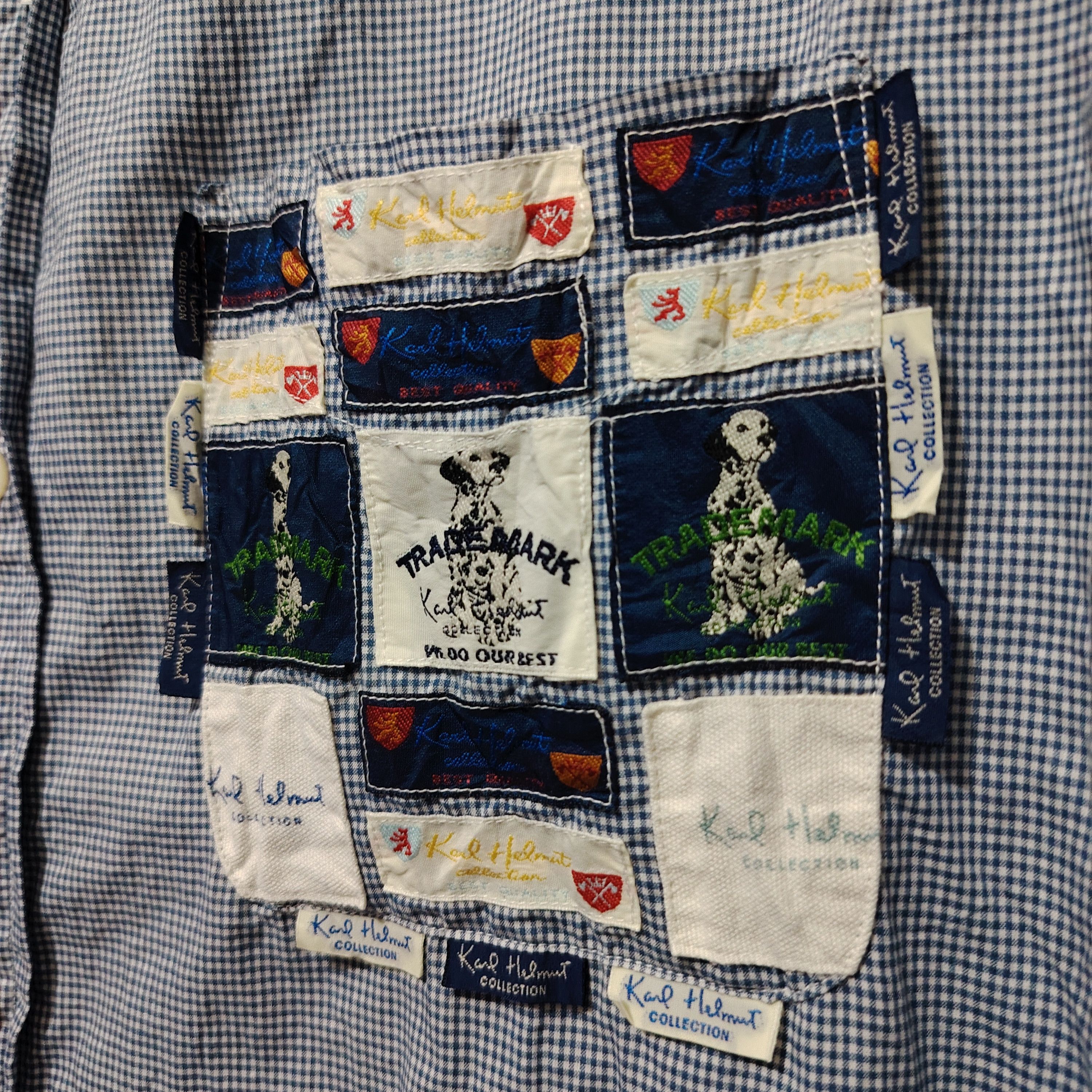 Japanese Brand × Karl Helmut Rare Pocket Design Karl Helmut Formal Shirt button up Size US L / EU 52-54 / 3 - 5 Thumbnail