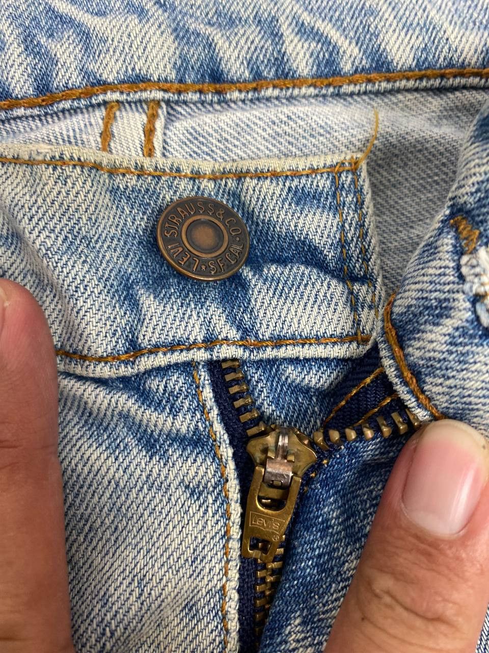 Levi's vintage levis 509 distressed denim Size US 29 - 11 Thumbnail