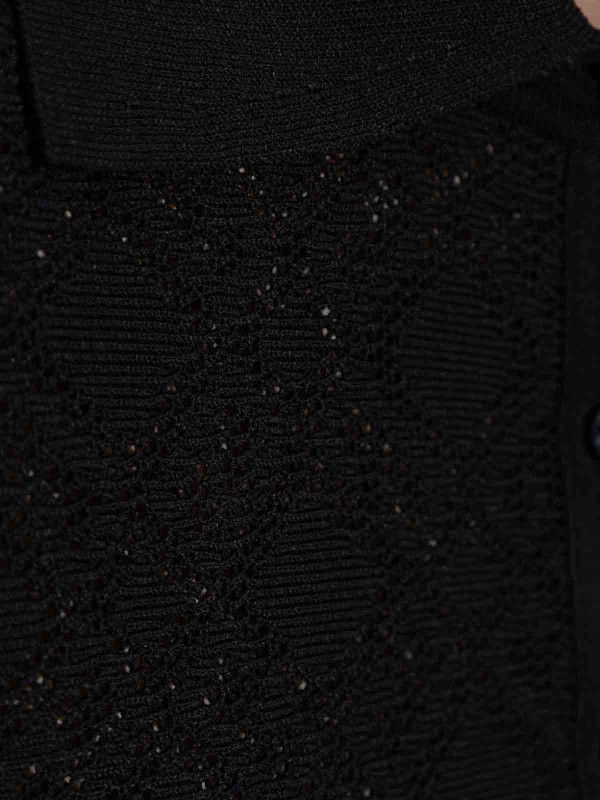 Givenchy o1n1vont0326 Polo Dress in Black Size XS / US 0-2 / IT 36-38 - 4 Thumbnail