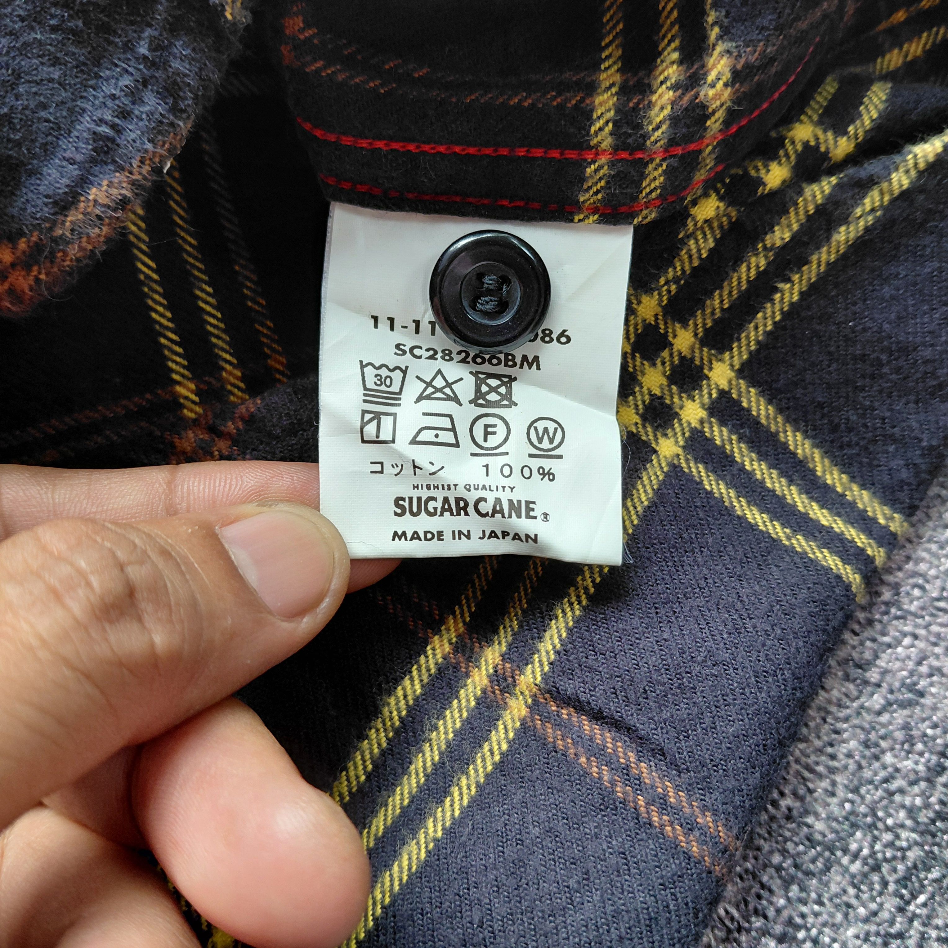 Sugar Cane Sugar Cane Flannel Shirt Size US M / EU 48-50 / 2 - 4 Thumbnail