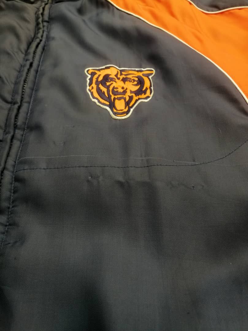 NFL NFL Chicago Bears Reversible Heavy Jacket Size US XL / EU 56 / 4 - 18 Thumbnail