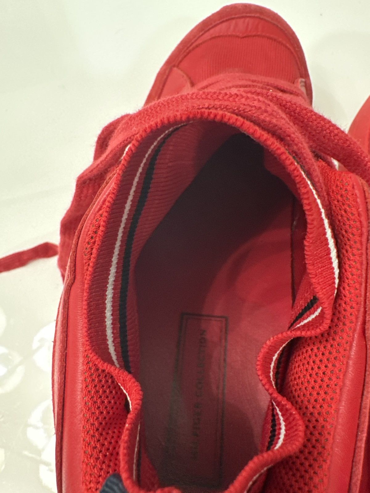 Tommy Hilfiger Hilfiger Collection Chunky Men Sneakers Red Size US 11 / EU 44 - 4 Thumbnail