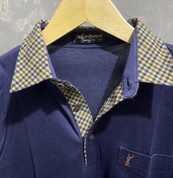 Saint Laurent Paris × Yves Saint Laurent Yves Saint Laurent Vintage Polos Size US M / EU 48-50 / 2 - 8 Thumbnail