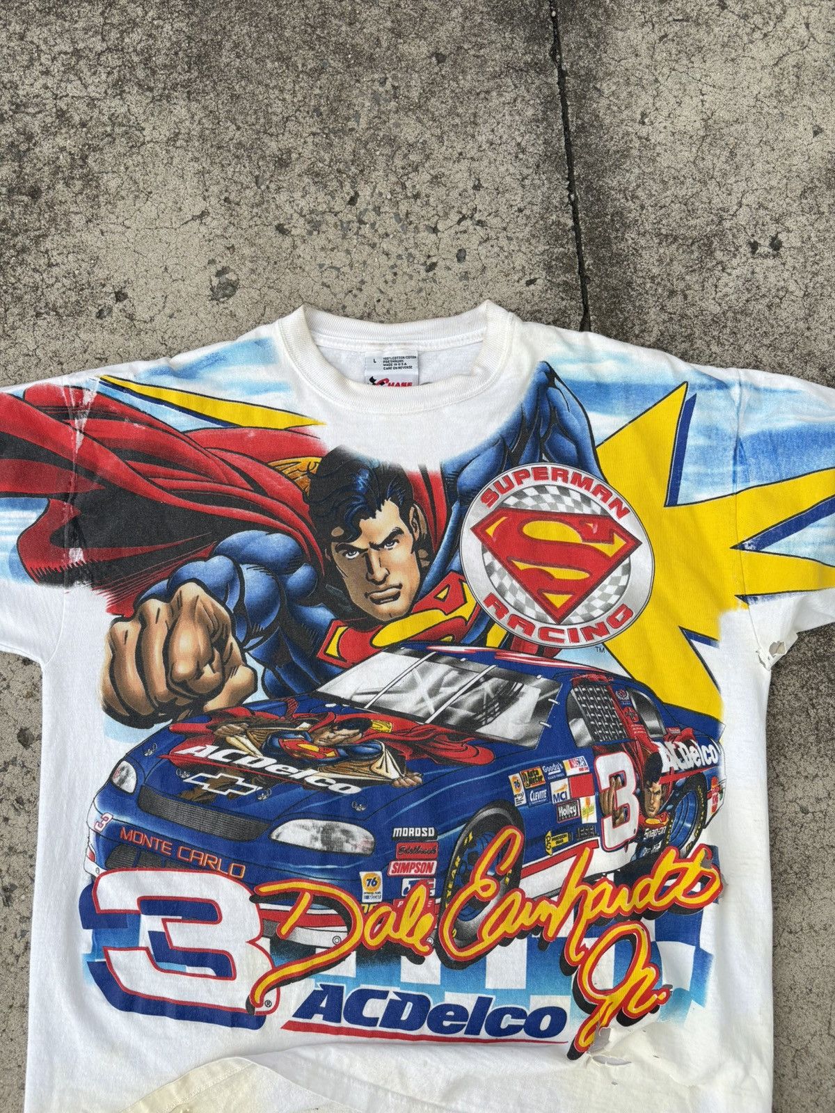 Other 90s supermanXnascar tee Size US L / EU 52-54 / 3 - 2 Thumbnail