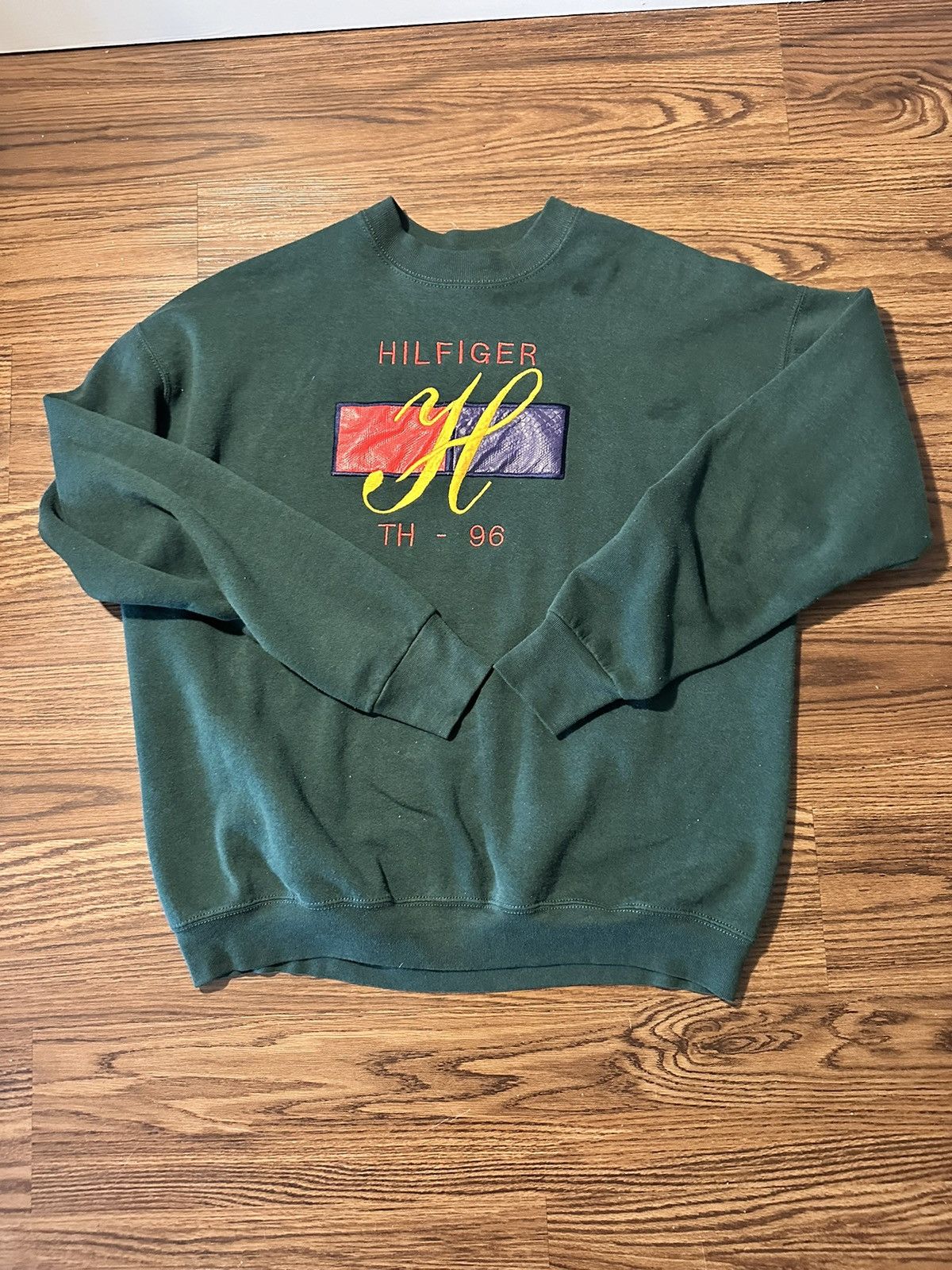 Tommy Hilfiger Vintage Tommy Sweater Size US L / EU 52-54 / 3 - 1 Thumbnail