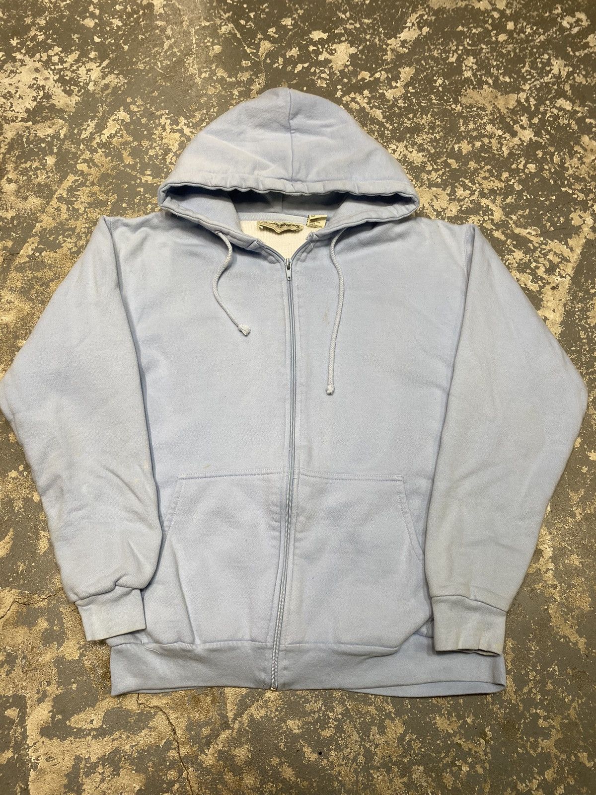 Japanese Brand × Vintage Vintage Wilderness Waffle Insulated Thermal Zip Hoodie Sweat Size US M / EU 48-50 / 2 - 3 Thumbnail