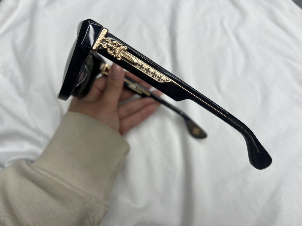 Chrome Hearts Chrome Hearts Box Officer Sunglasses Size ONE SIZE - 4 Thumbnail