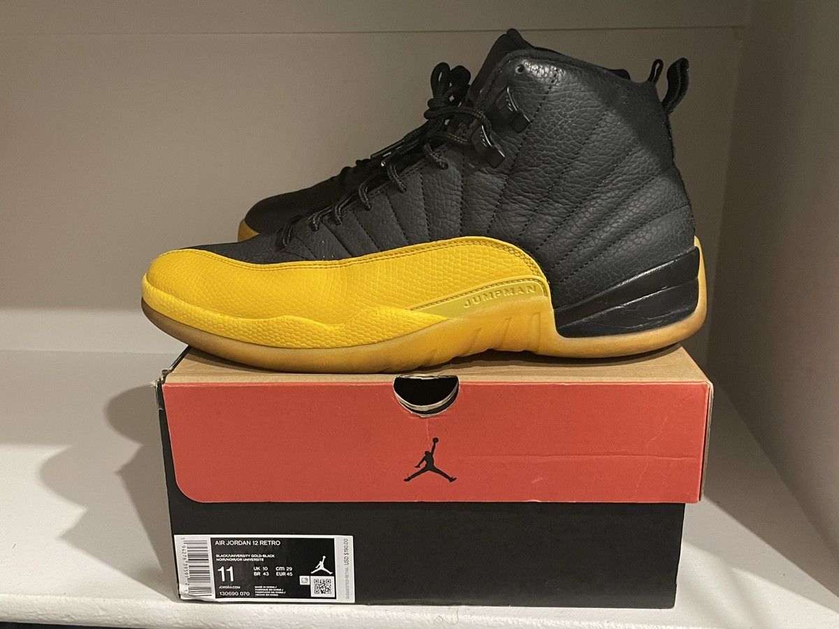 Jordan Brand × Nike Air Jordan 12 Retro 'University Gold' Size US 11 / EU 44 - 1 Thumbnail