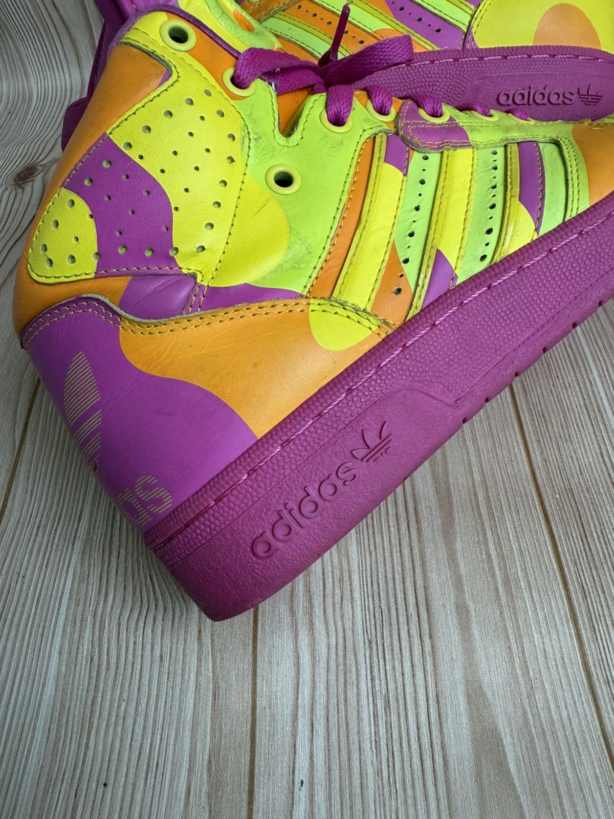 Adidas × Jeremy Scott Neo camo instinct sneakers Size US 7.5 / EU 40-41 - 15 Thumbnail