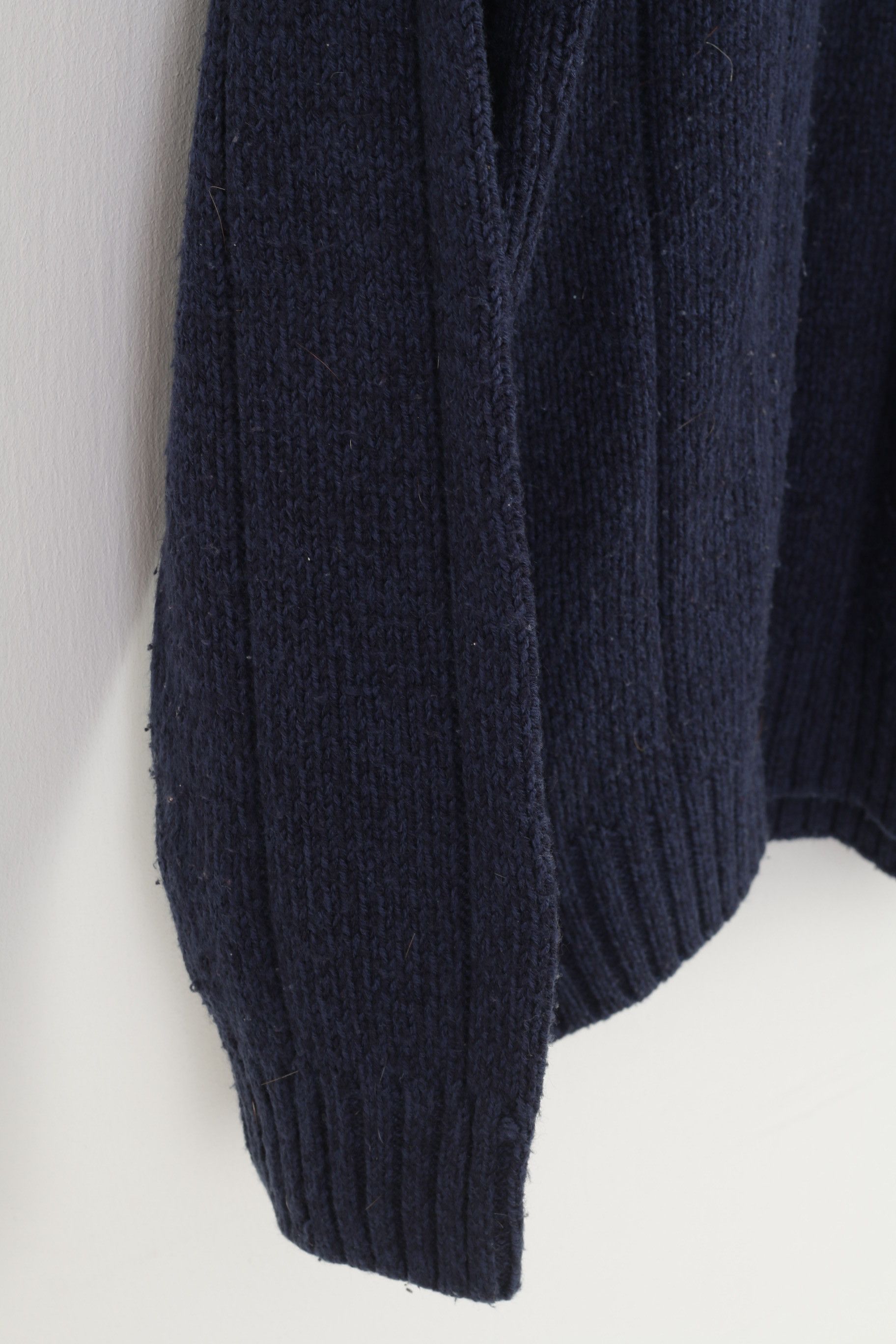 Vintage James Pringle Men M Jumper V Neck Navy 3372 Size US M / EU 48-50 / 2 - 5 Thumbnail