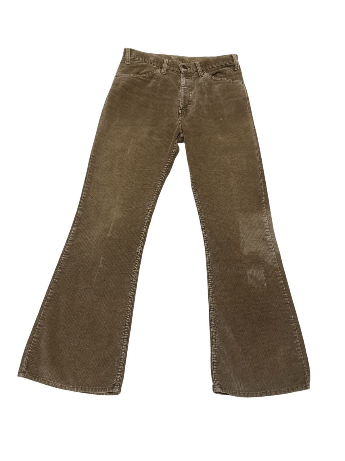 Levi's Vintage Clothing 🔥 70’s Vtg Levi’s 646 Flare Corduroy Jeans White Tab Size US 31 - 1 Thumbnail