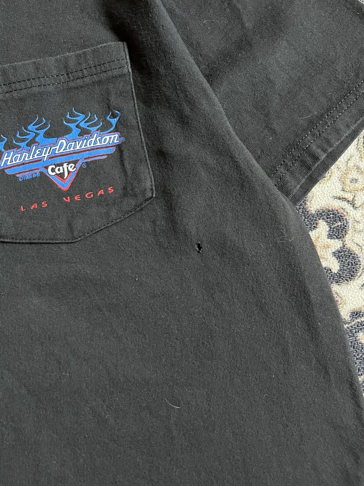 Harley Davidson × Vintage Vintage 1998 Harley Davidson Cafe Tee Size US L / EU 52-54 / 3 - 7 Thumbnail
