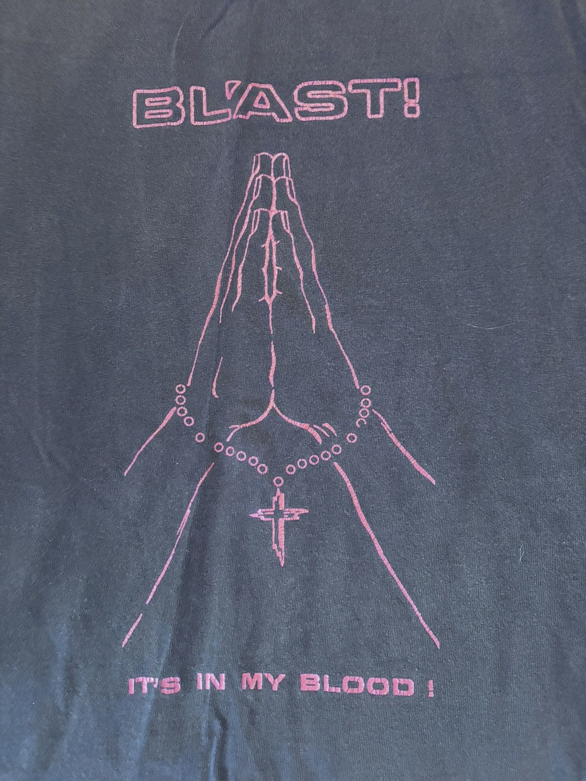 Band Tees vintage BL’AST! band tshirt Blast punk it’s in my blood! Size US L / EU 52-54 / 3 - 1 Thumbnail